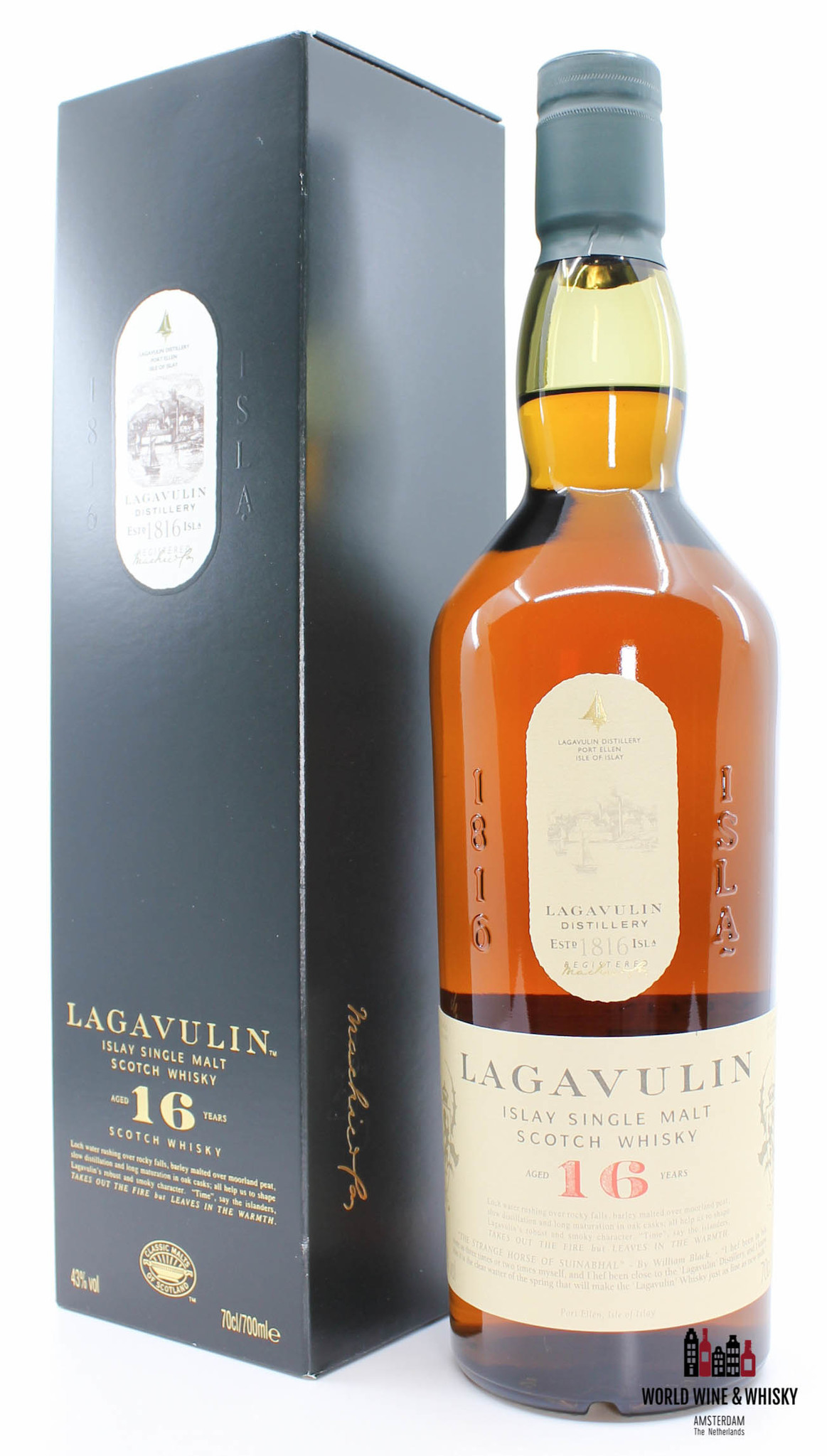 750 Lagavulin 16 Year Islay Single Malt Scotch Whisky, 94 Proof