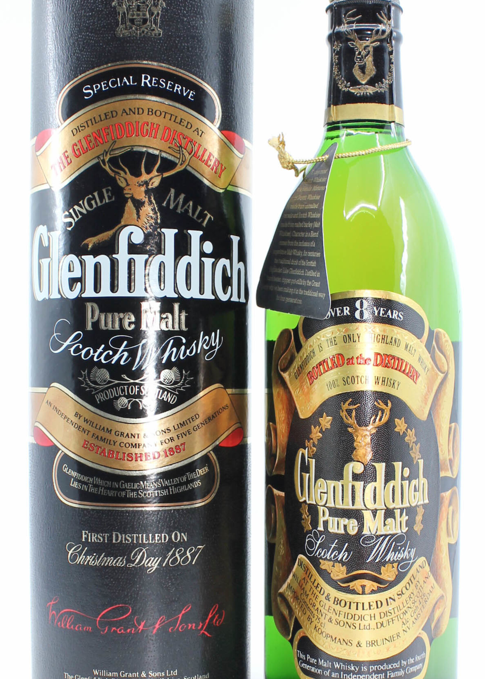 Glenfiddich Glenfiddich 8 Years Old Pure Malt 43% 750ml (bottled in the 70/80s)
