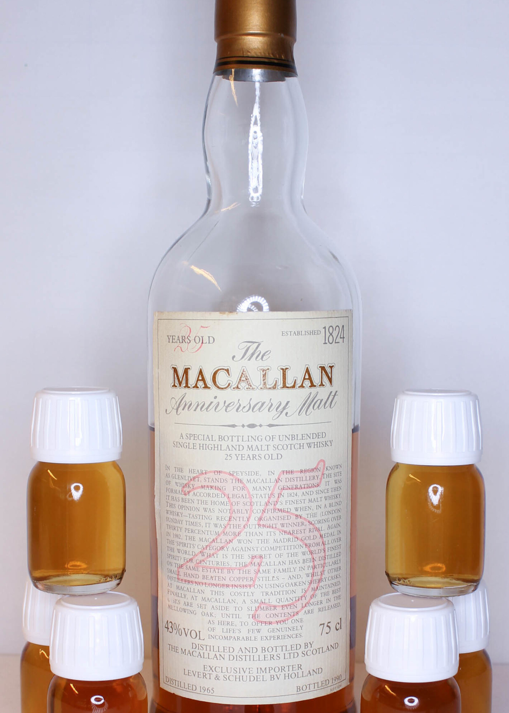 Whisky sample 10 luxury 3cl/30ml whisky samples (including sealing cap)