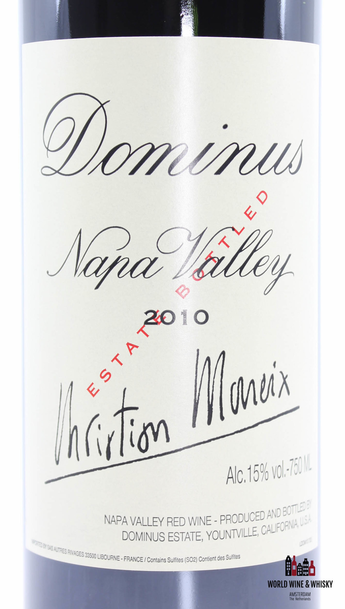 Dominus Dominus Estate 2010 - Napa Valley - Christian Moueix - 100 Parker Points