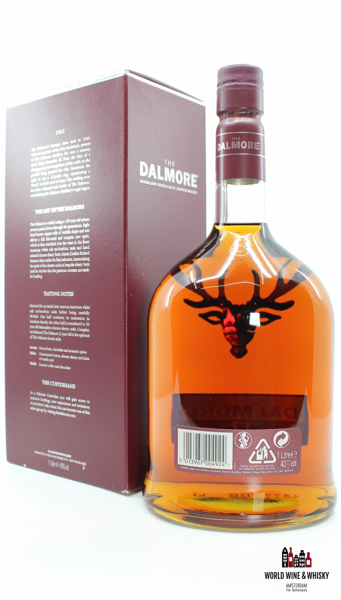 Dalmore 12 Years Old 40% 1 Litre (1000 ml) at World Wine & Whisky World Wine & Whisky
