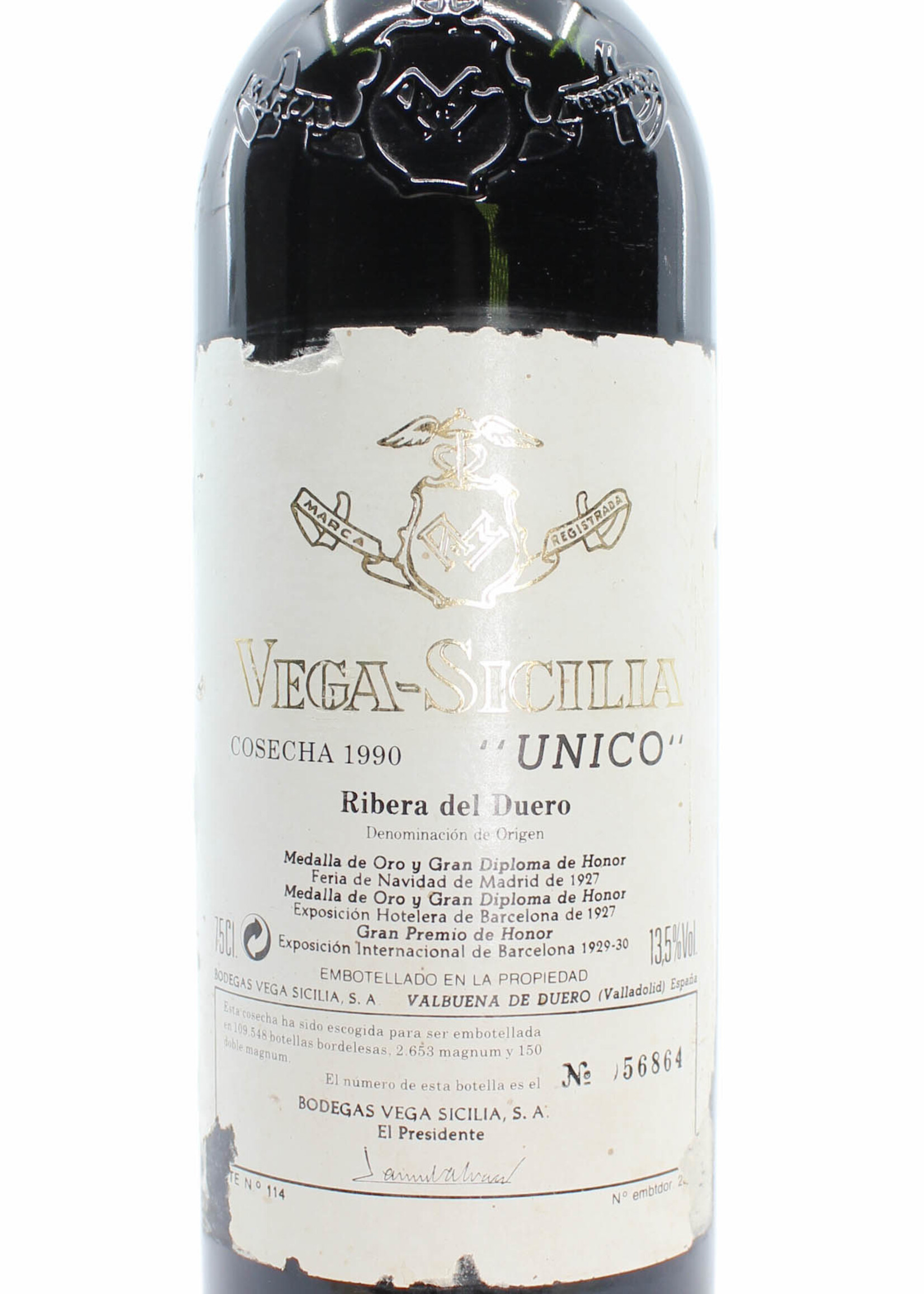 Vega-Sicilia Vega Sicilia Unico - Ribera del Duero 1990