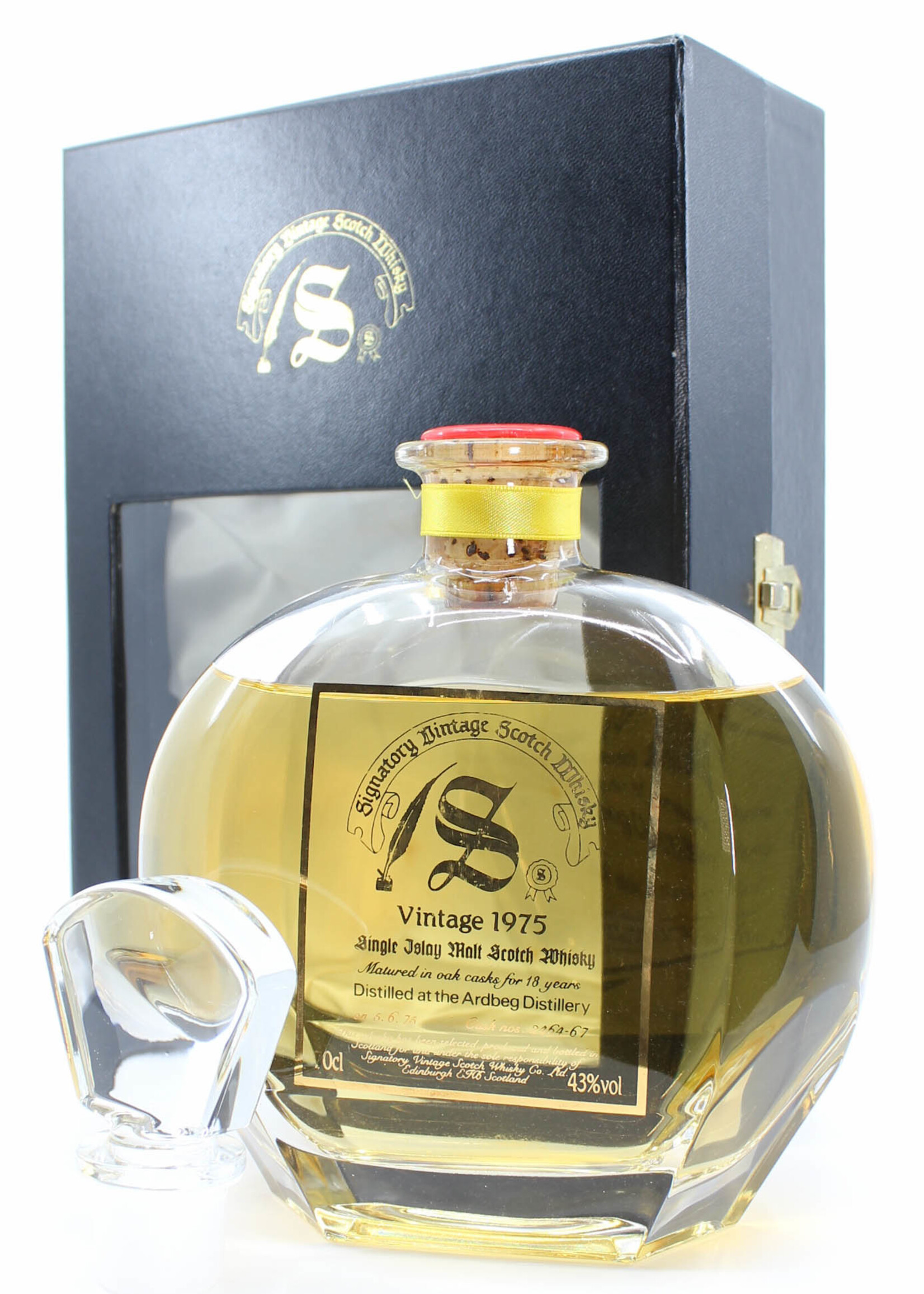 Ardbeg Ardbeg 18 Years Old 1975 1993 Decanter Collection - Signatory Vintage - Cask 2464-67 43%
