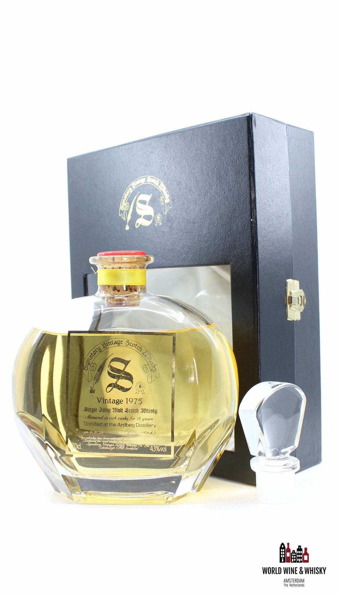 Ardbeg Ardbeg 18 Years Old 1975 1993 Decanter Collection - Signatory Vintage - Cask 2464-67 43%