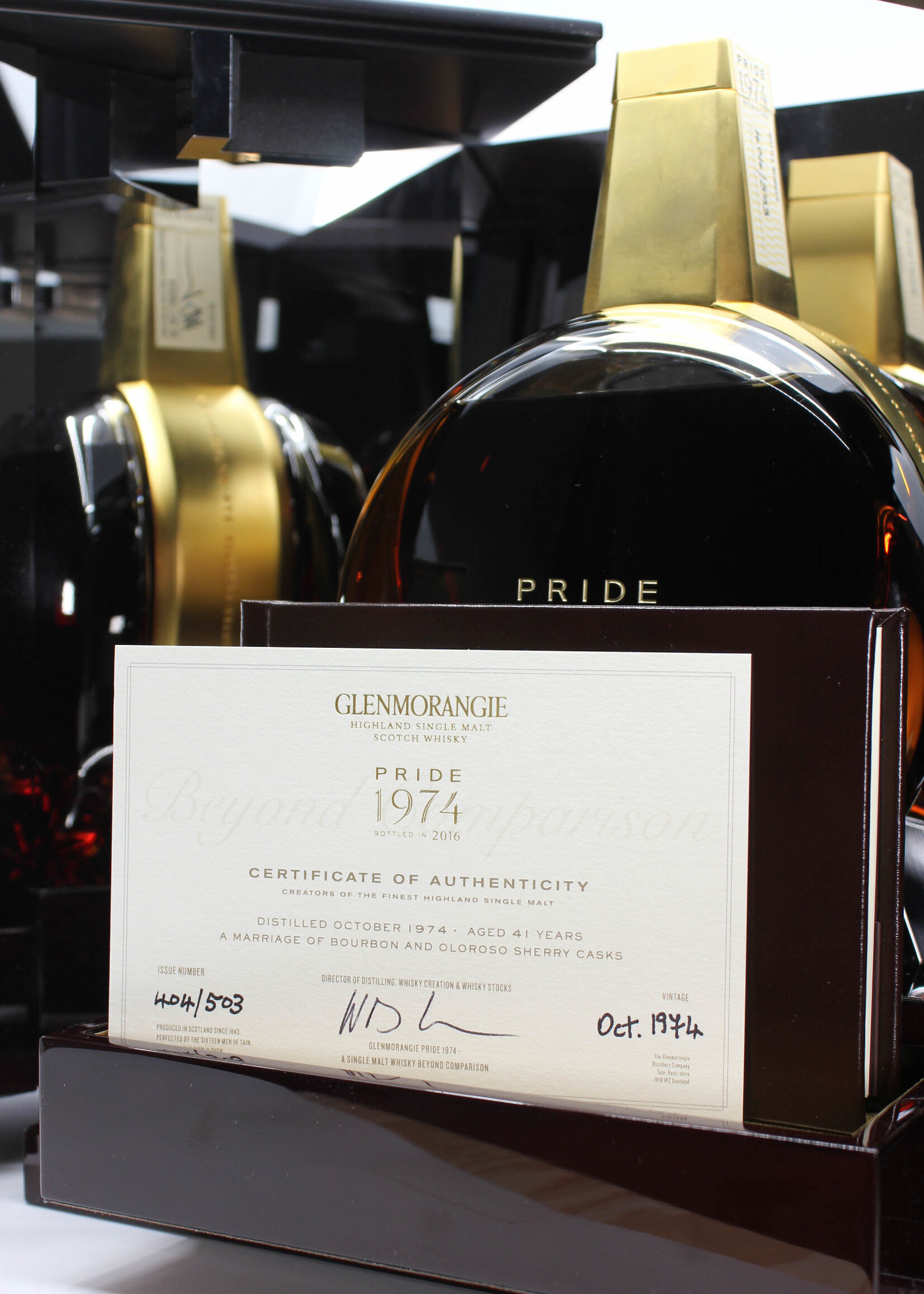 Glenmorangie Glenmorangie Pride 41 Years Old 1974 2016 52% 1 Litre (one of 503 bottles)