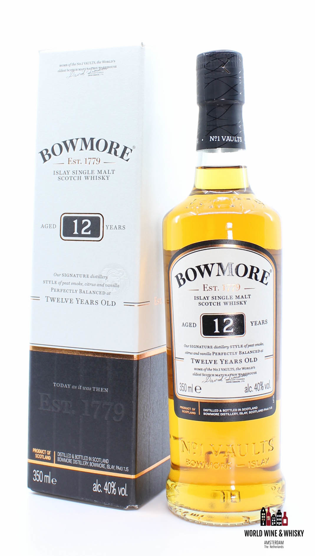 Bowmore Bowmore 12 Years Old Islay Single Malt Scotch Whisky 40% 350ml (35cl)