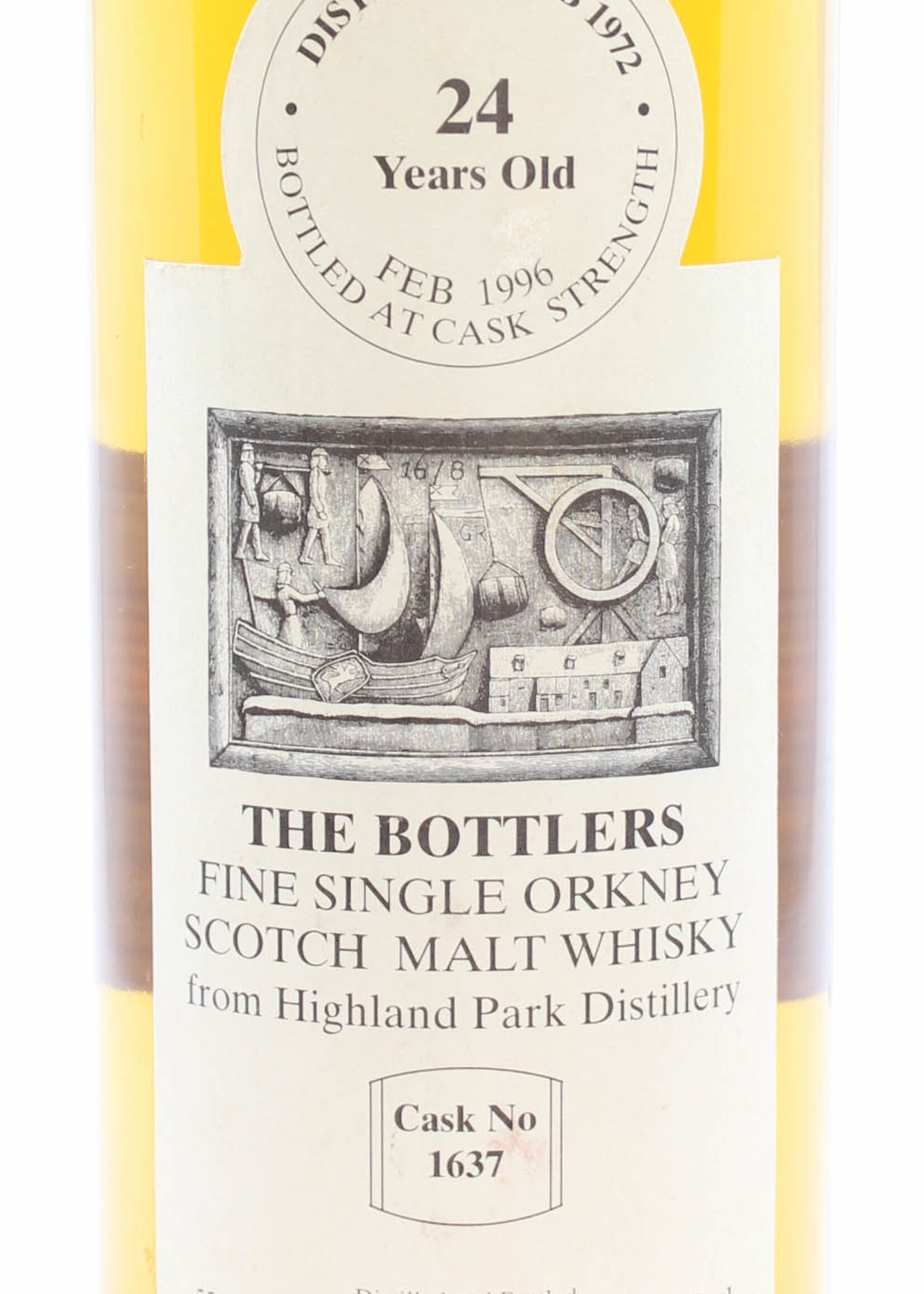 Highland Park Highland Park 24 Years Old 1972 1996 - Cask 1637 - The Bottlers 55.4%