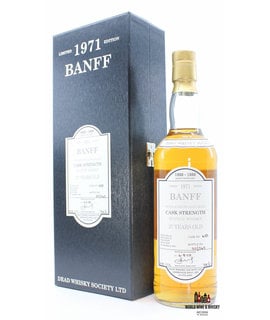 Banff Banff 37 Years Old 1971 2008 - Cask 633 - Dead Whisky Society 53.3% (Closed Distillery)