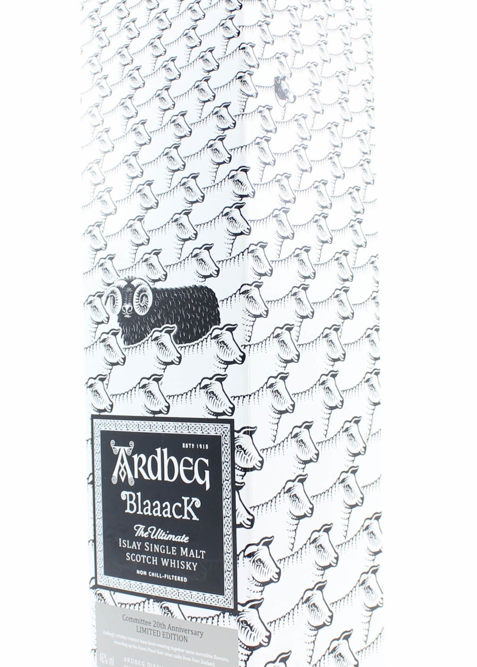 Ardbeg Ardbeg Blaaack 2020 - Committee 20th Anniversary - Limited Edition - The Ultimate 700ml 46%