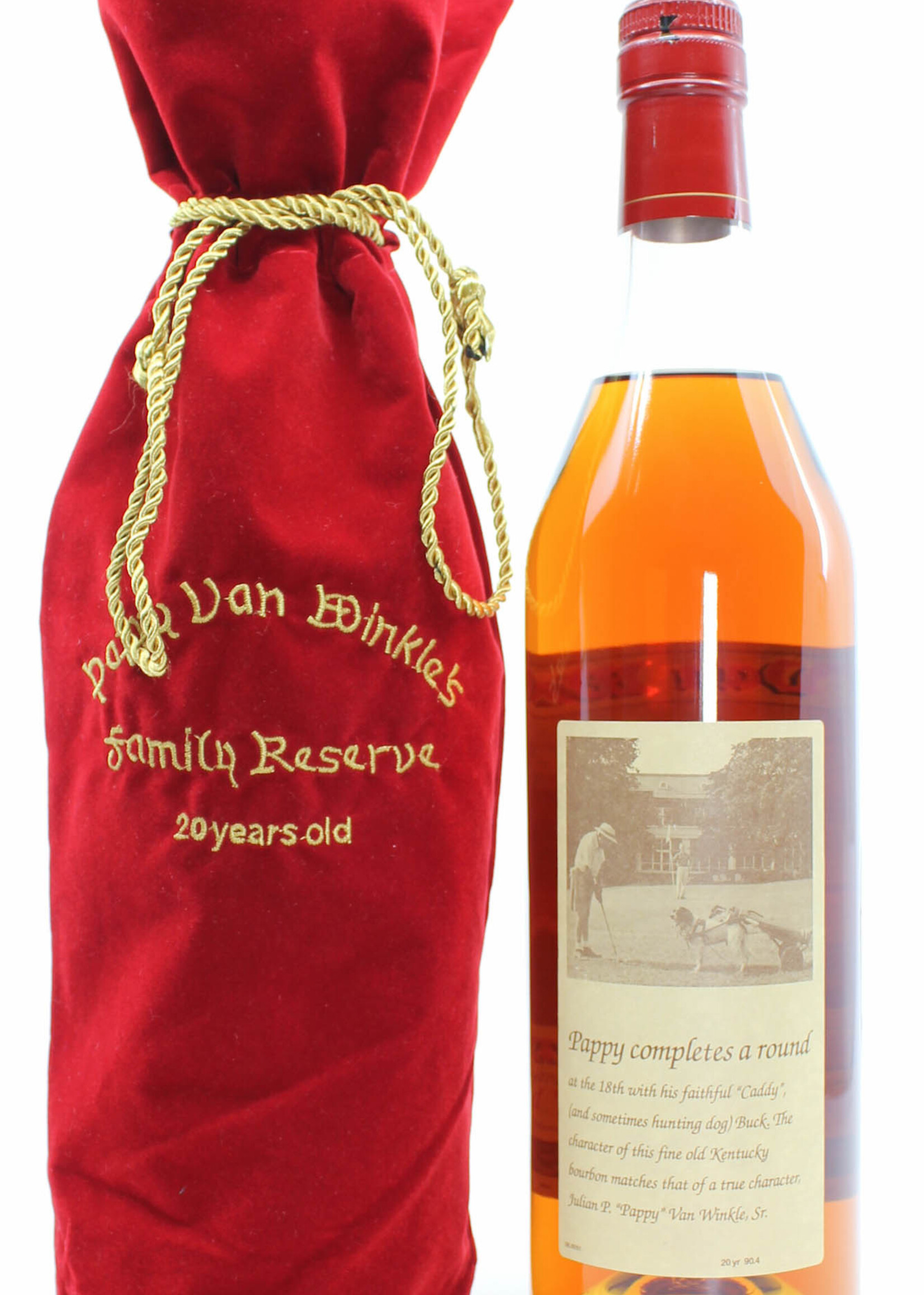 Pappy Van Winkle's Pappy van Winkle's 20 Years Old - Family Reserve - Red Capsule and label 45.2% - 90.2 Proof 700ml
