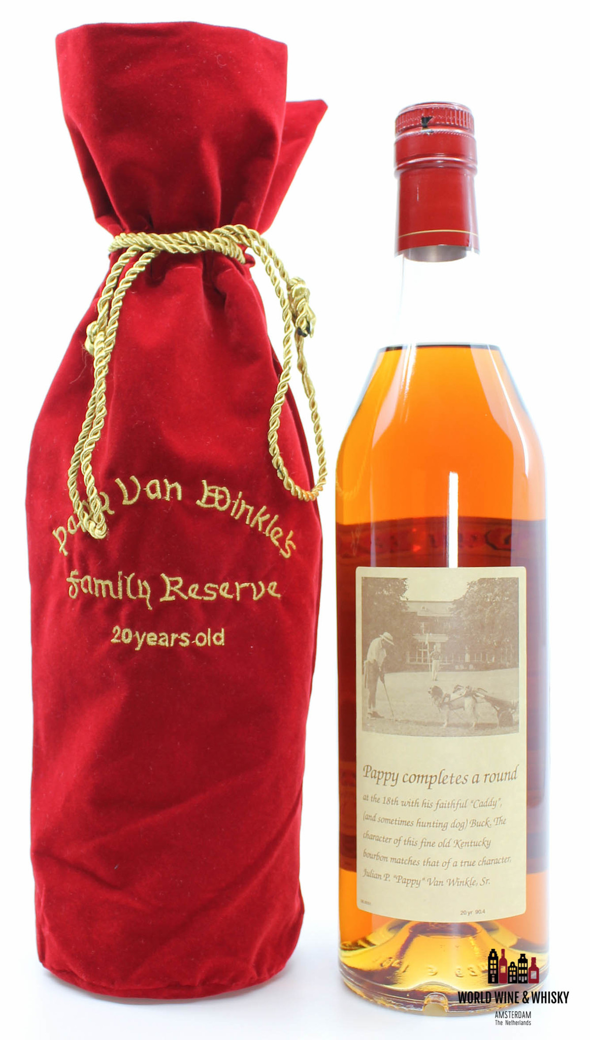 Pappy Van Winkle's Pappy van Winkle's 20 Years Old - Family Reserve - Red Capsule and label 45.2% - 90.2 Proof 700ml