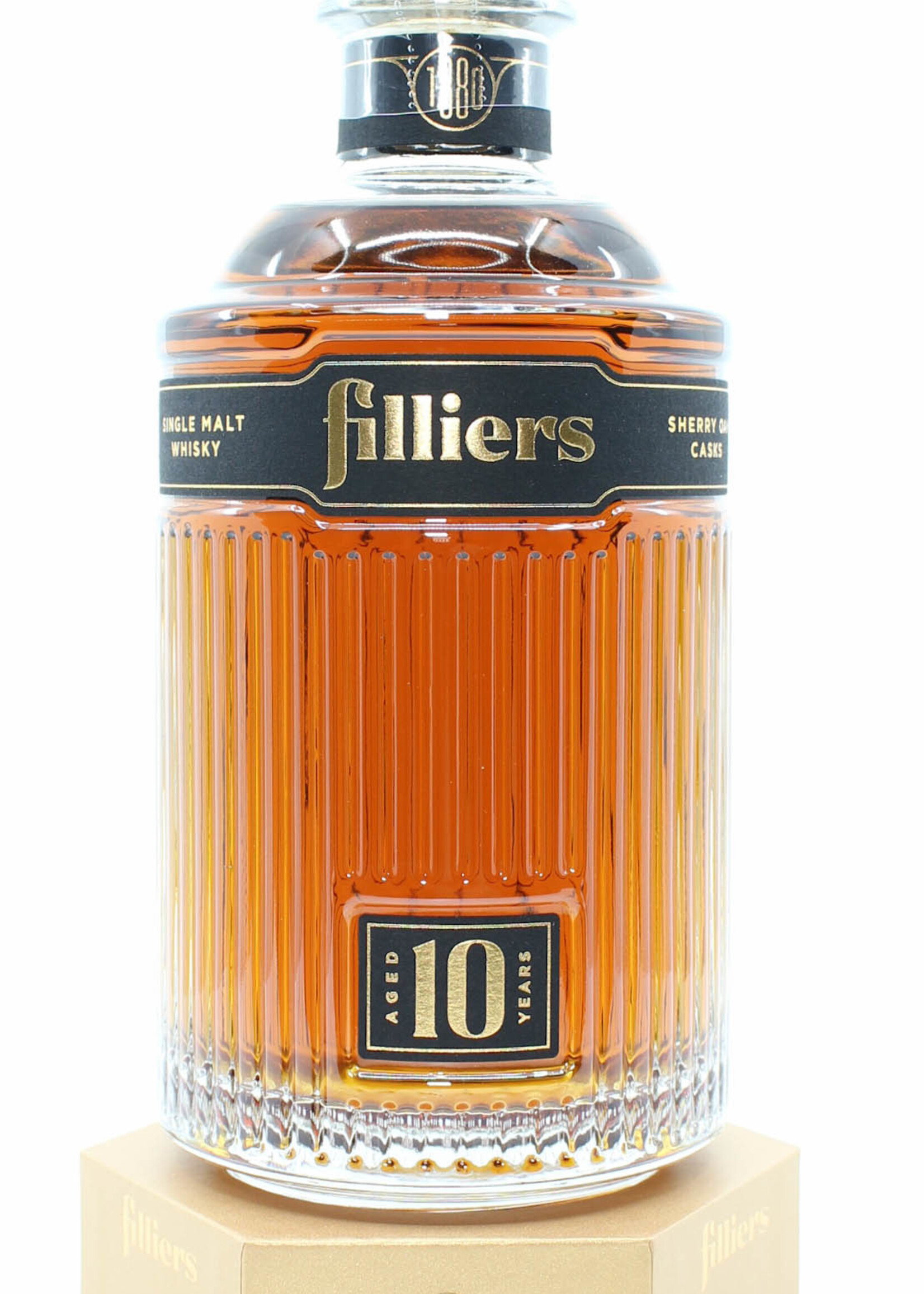 Filliers Filliers 10 Years Old 2019 - Batch 1 - Limited Release - Belgian Whisky 43% (1 of 2000)