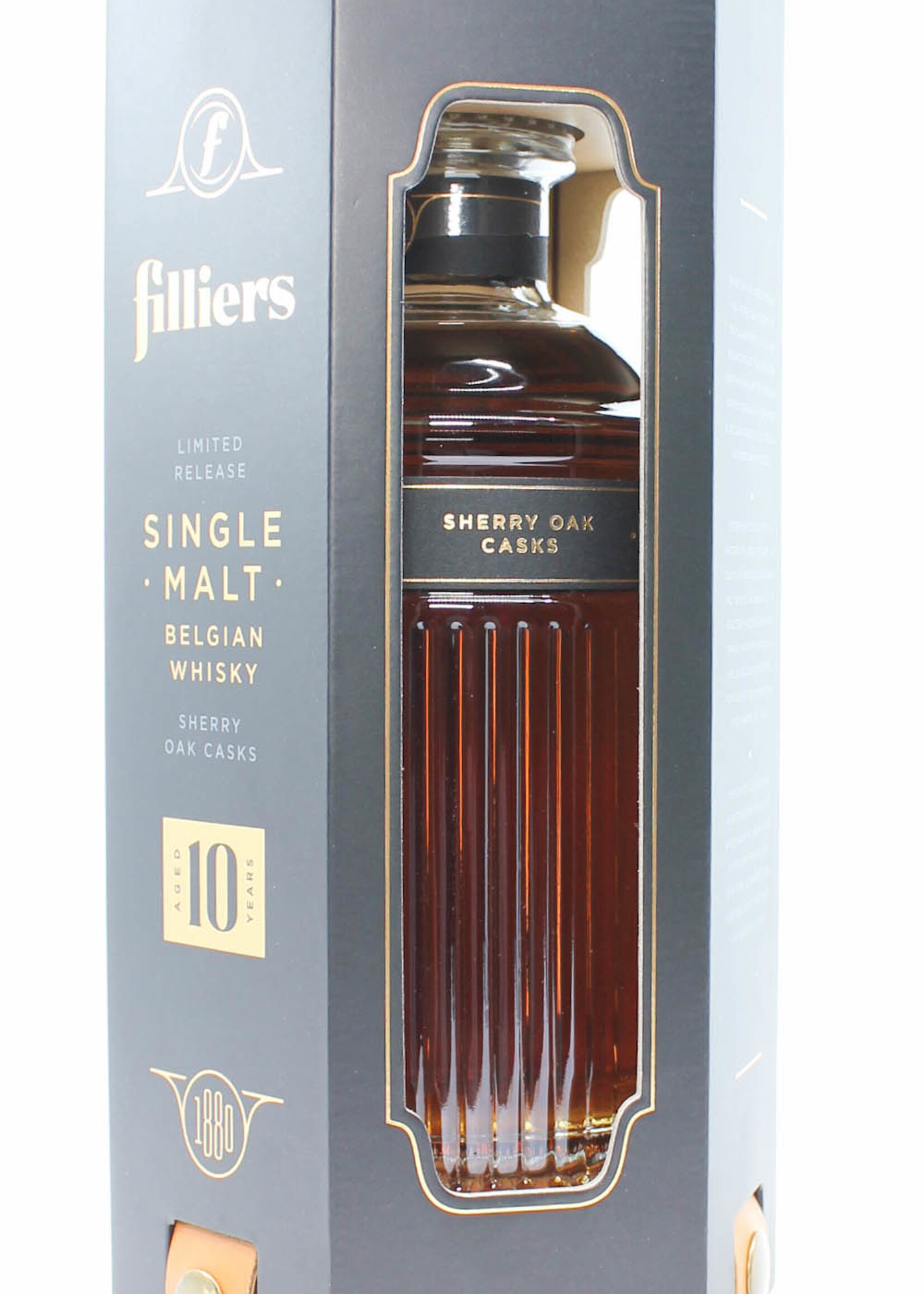 Filliers Filliers 10 Years Old 2019 - Batch 1 - Limited Release - Belgian Whisky 43% (1 of 2000)