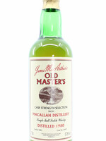 The Macallan Macallan 1980 2001 - Old Master's - Cask Strength Selection - Cask 16457 57.8%