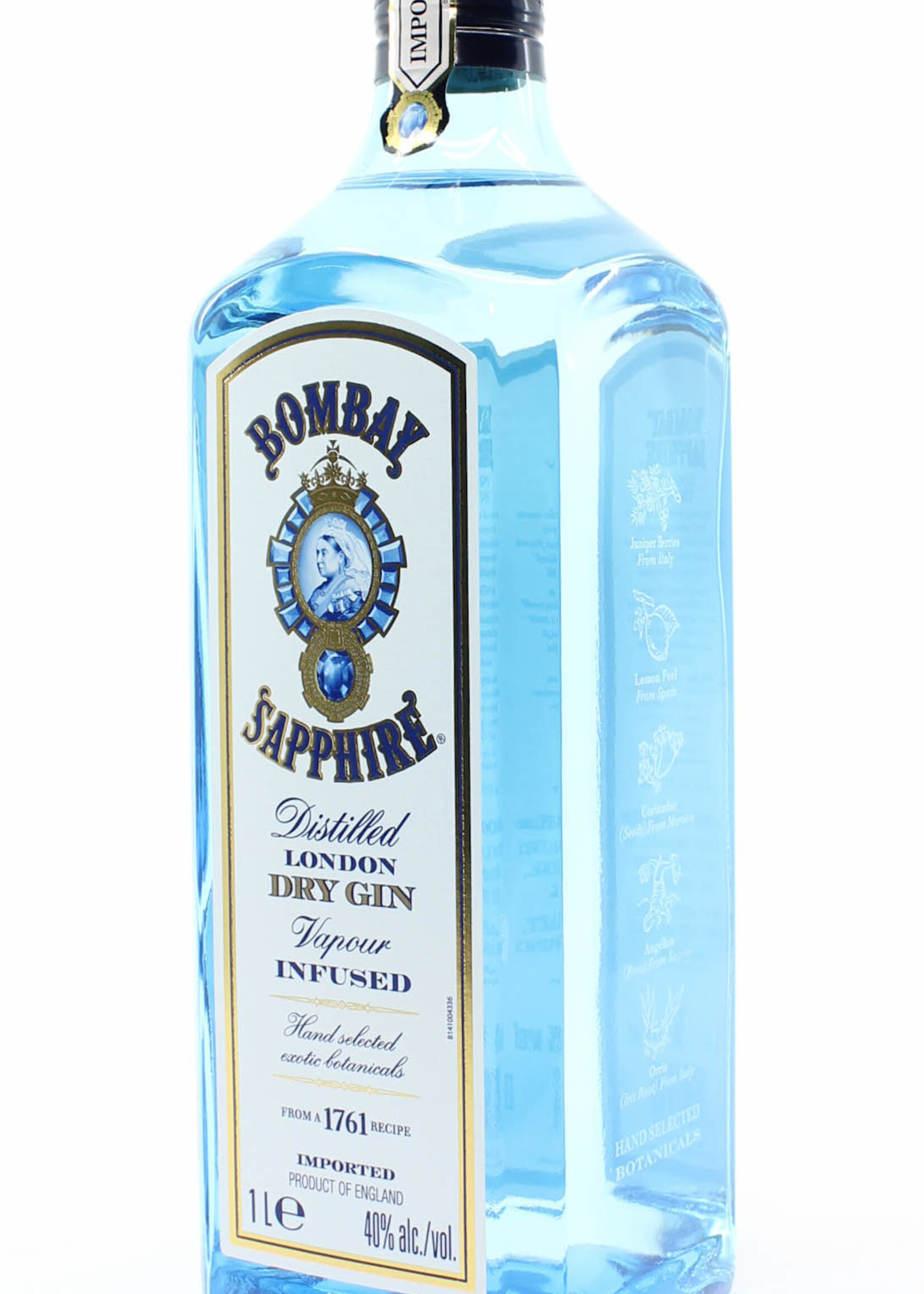 Bombay Sapphire Bombay Sapphire - London Dry Gin 40% 1 Liter