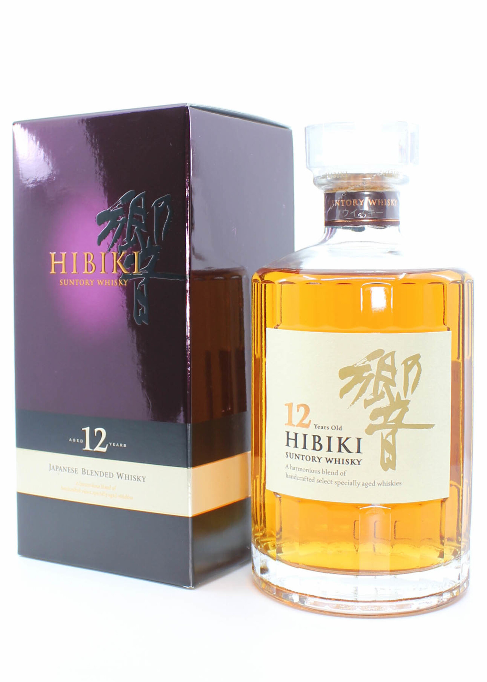 Hibiki Hibiki 12 Years Old - Suntory Whisky 43% (in the purple box)