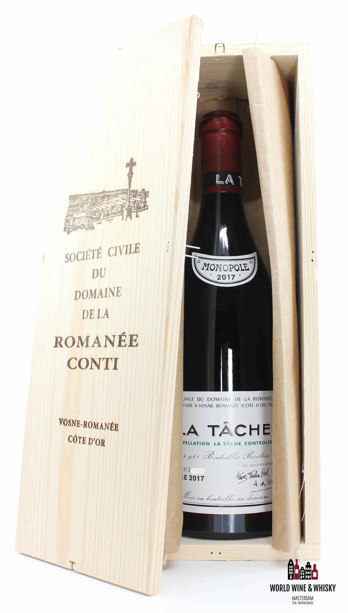 Domaine de la Romanée Conti Domaine de la Romanée-Conti (DRC) - La Tâche 2017 (in OWC)