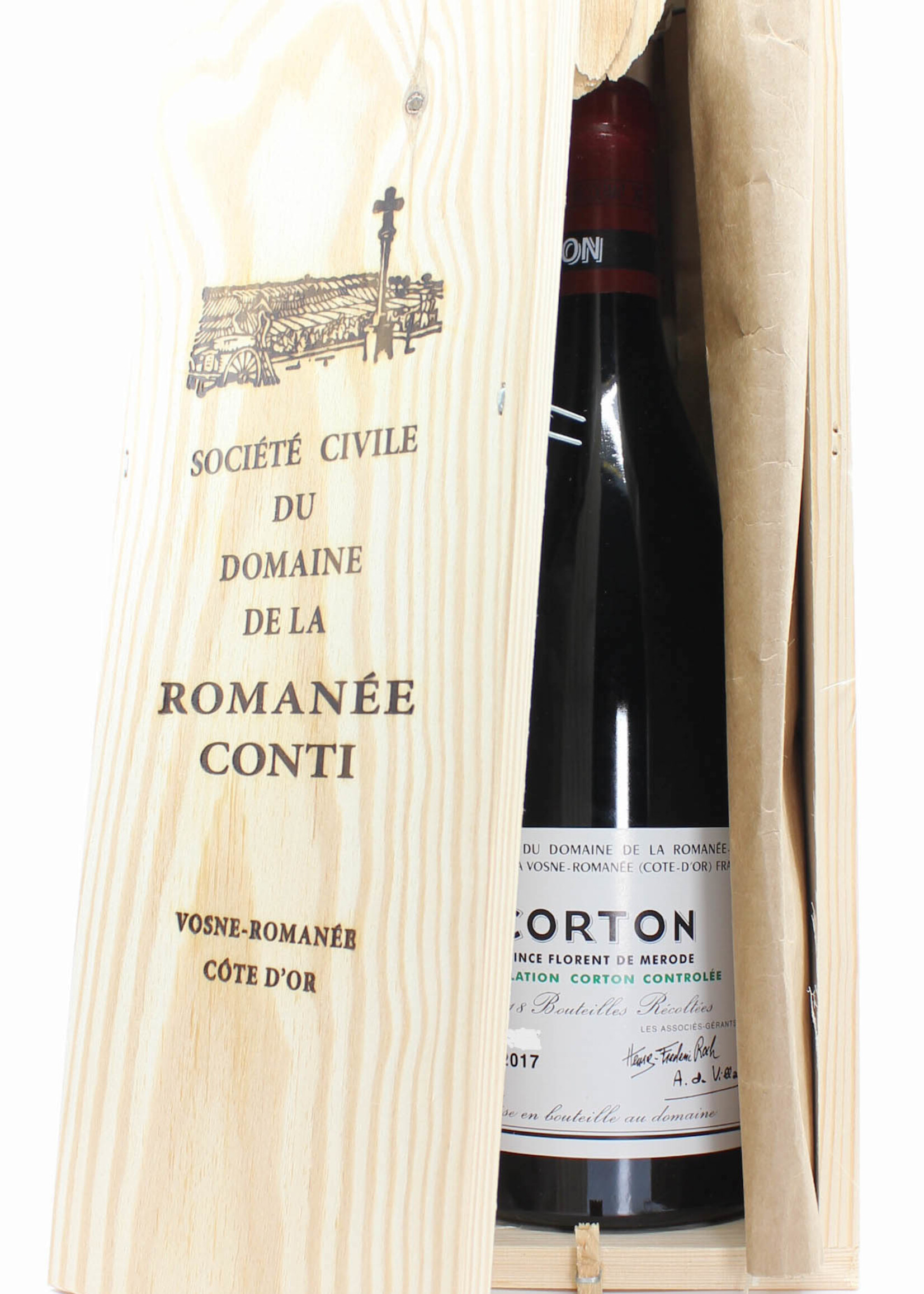 Domaine de la Romanée Conti Domaine de la Romanée-Conti (DRC) - Corton 2017 (in OWC)