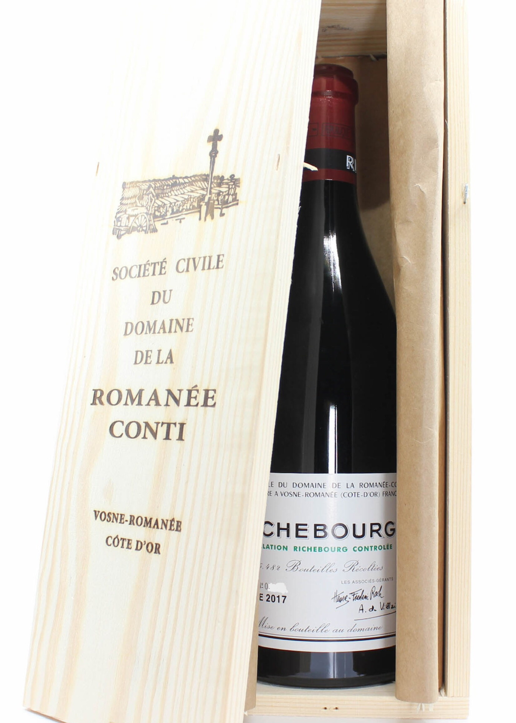 Domaine de la Romanée Conti Domaine de la Romanée-Conti (DRC) - Richebourg 2017 (in OWC)
