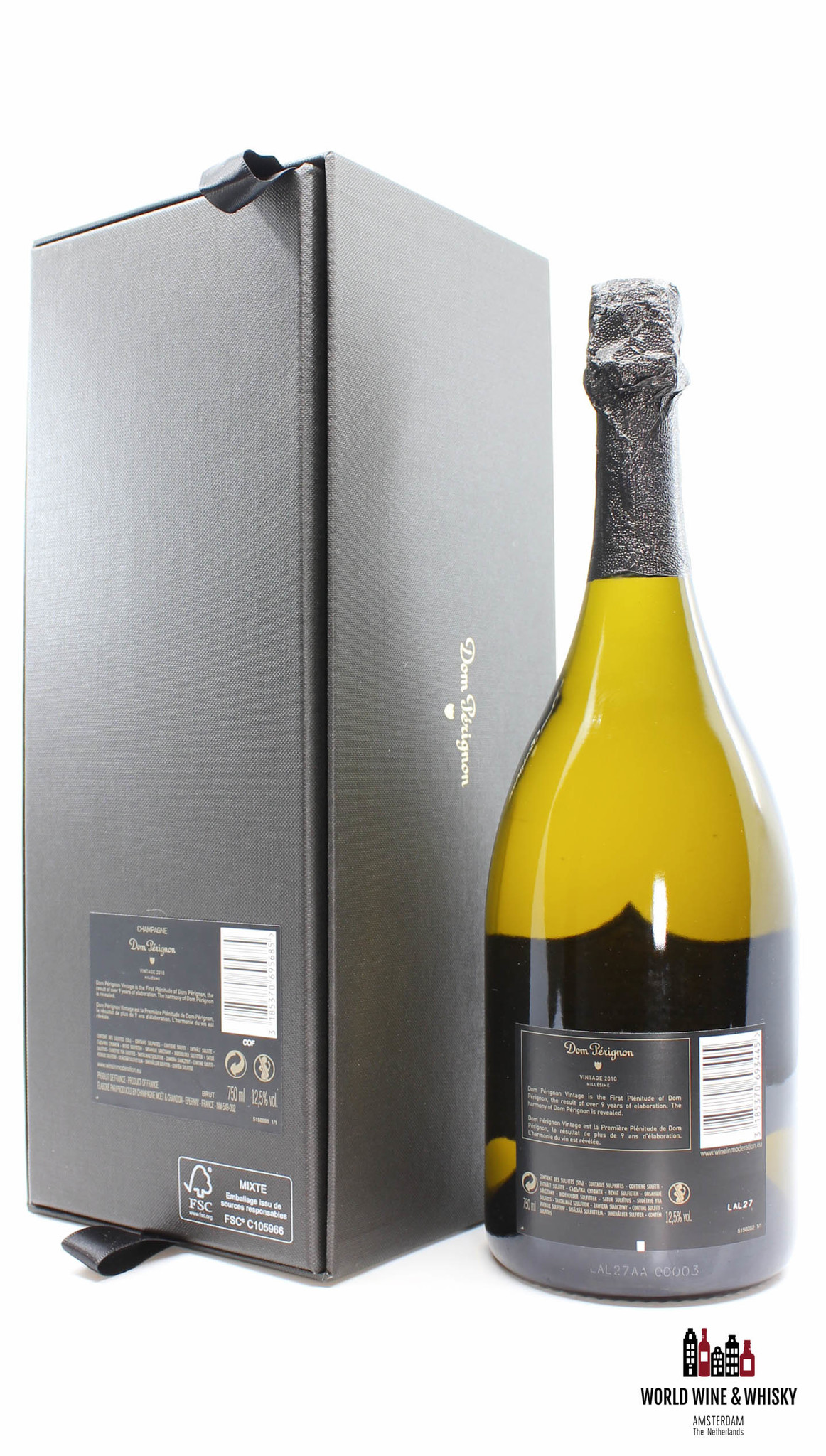 Dom Perignon 2010 Vintage Champagne Brut 125 In Luxury Tbox World Wine And Whisky 