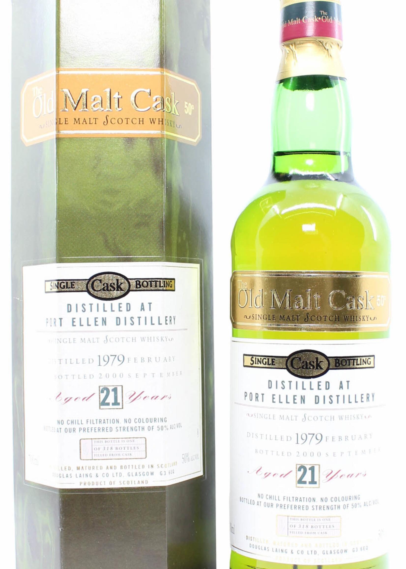 Port Ellen Port Ellen 21 Years Old Douglas Laing 1979 2000 Old Malt Cask 50%