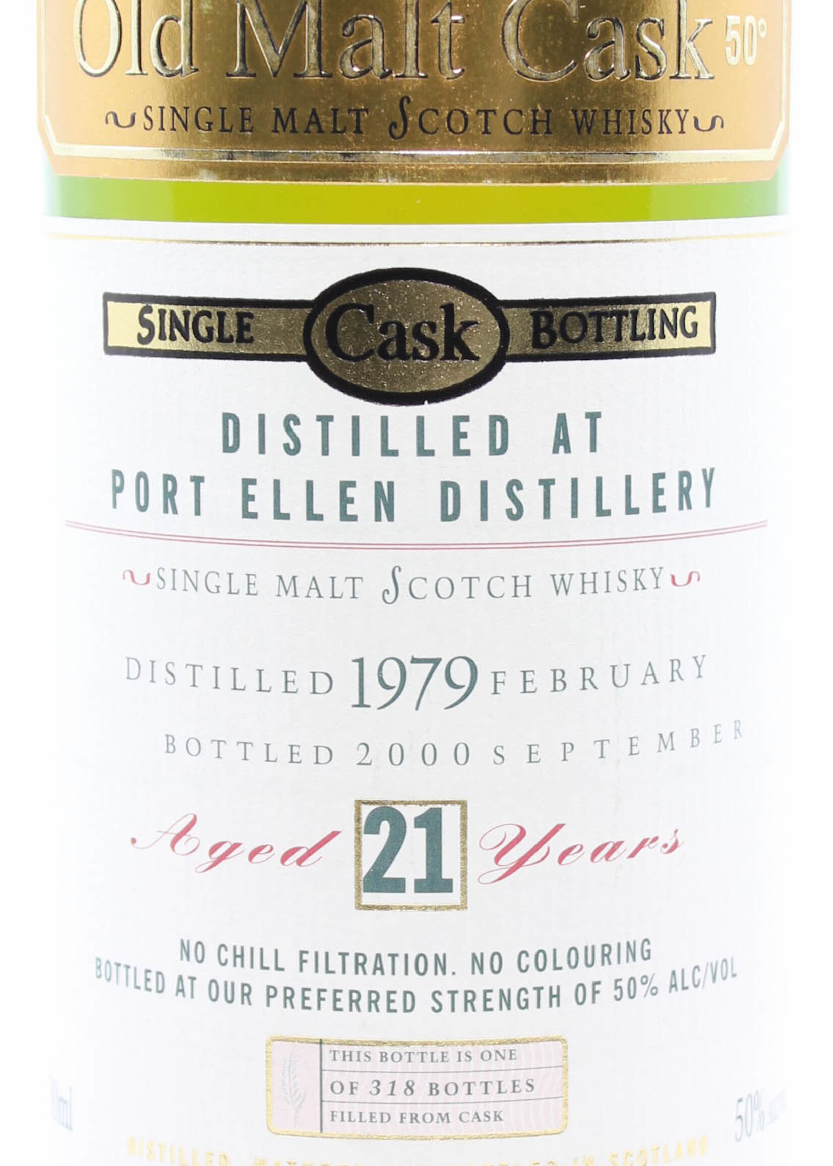 Port Ellen Port Ellen 21 Years Old Douglas Laing 1979 2000 Old Malt Cask 50%