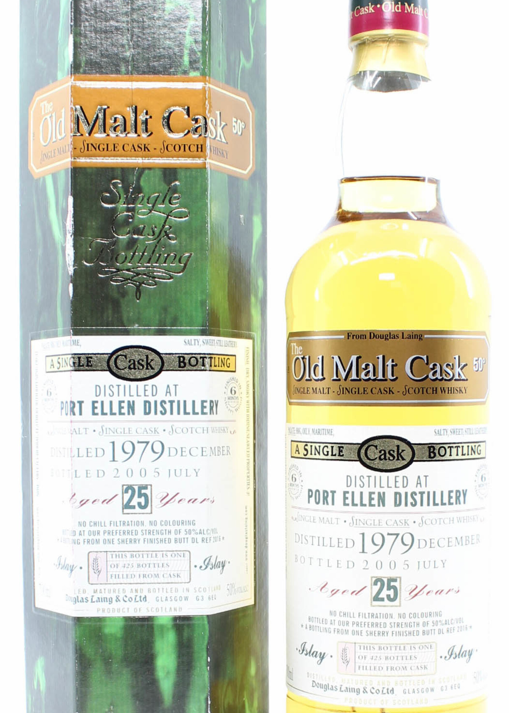 Port Ellen Port Ellen 25 Years Old Douglas Laing 1979 2005 Old Malt Cask 50%