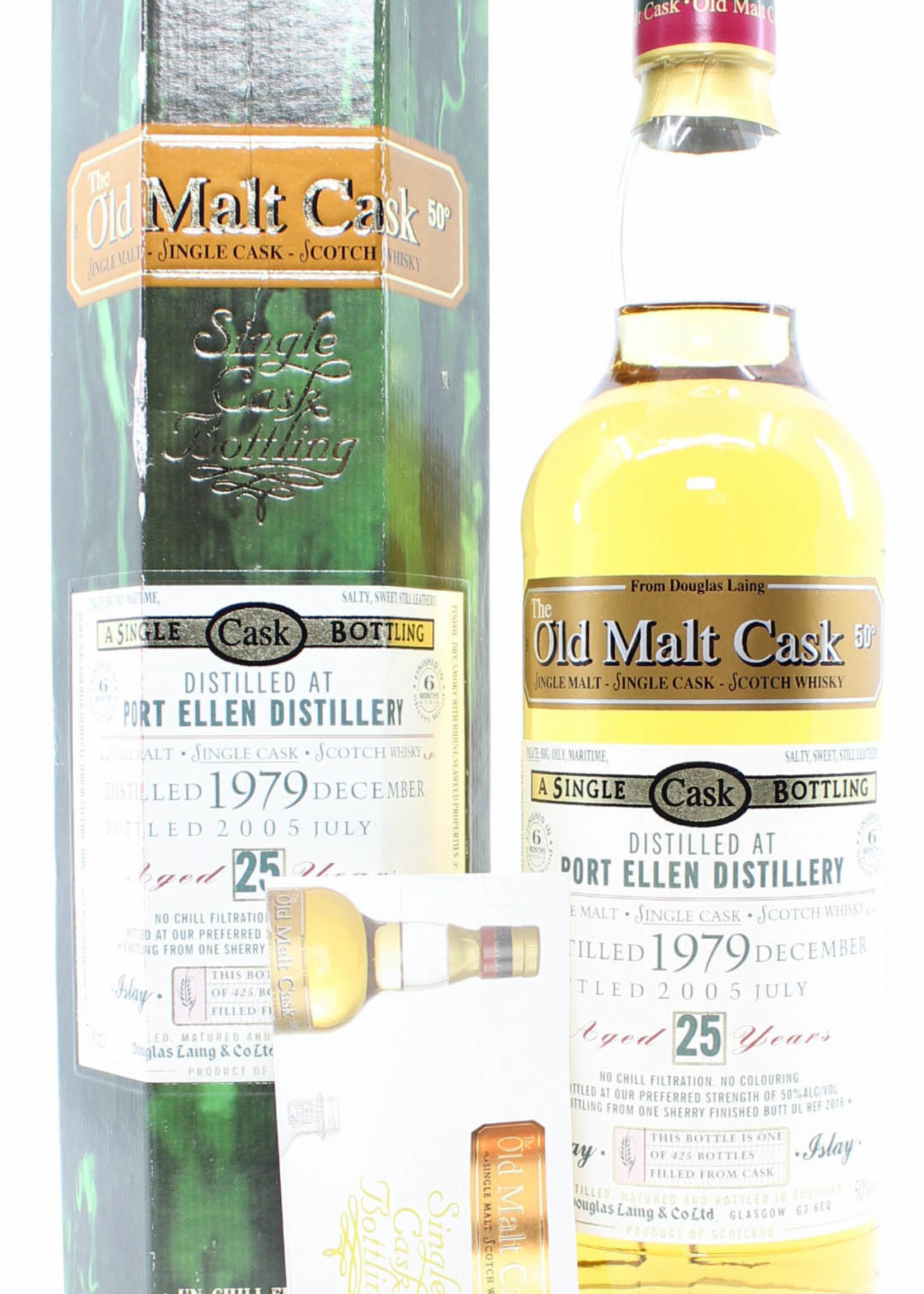 Port Ellen Port Ellen 25 Years Old Douglas Laing 1979 2005 Old Malt Cask 50%