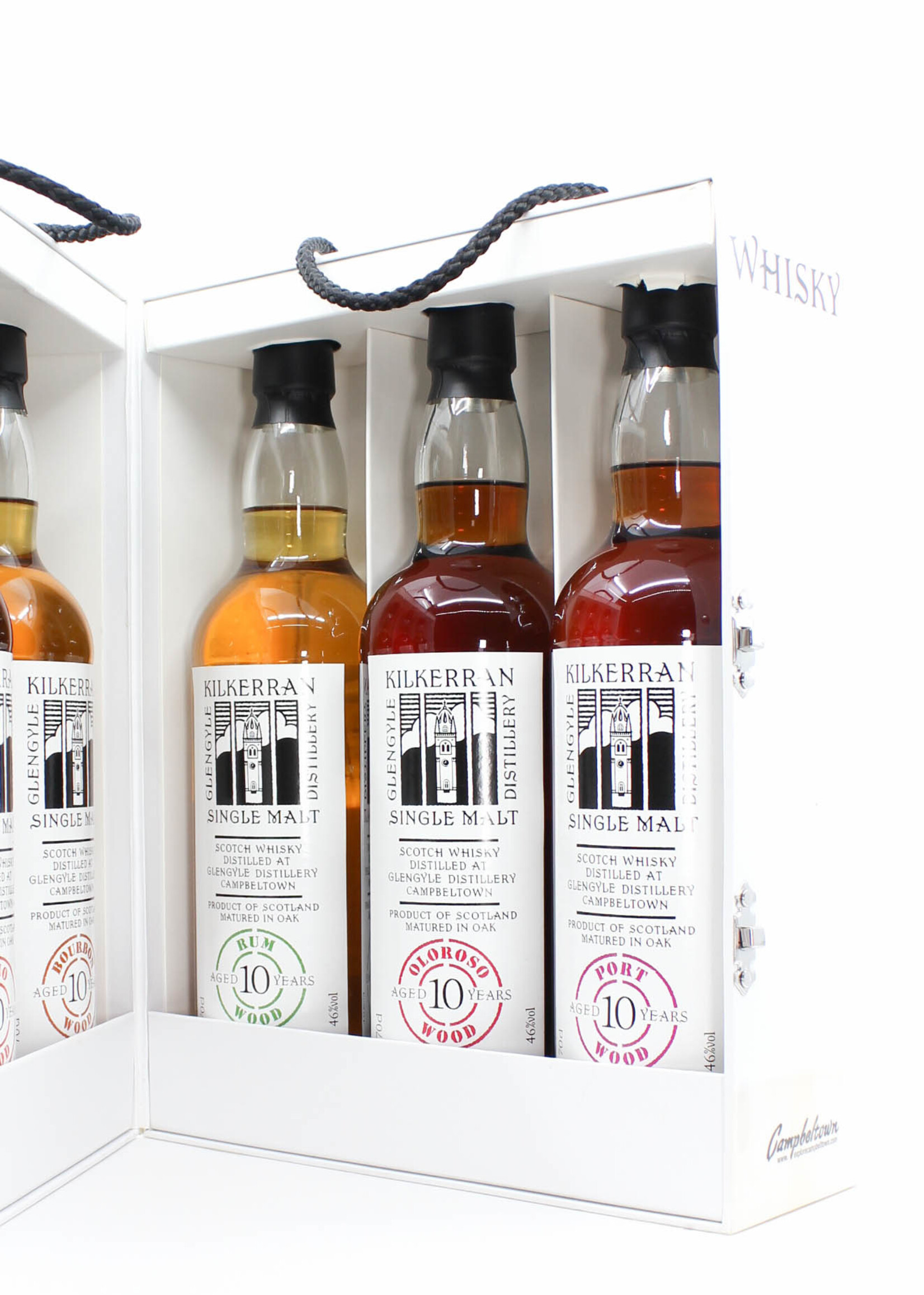 Glengyle Glengyle Kilkerran 10 Years Old 2004 2014 First Six Cask Selection Set 46%