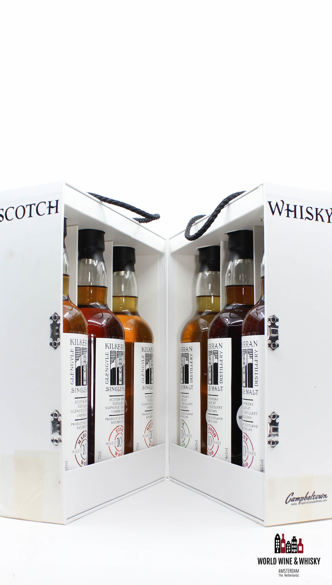 Glengyle Glengyle Kilkerran 10 Years Old 2004 2014 First Six Cask Selection Set 46%