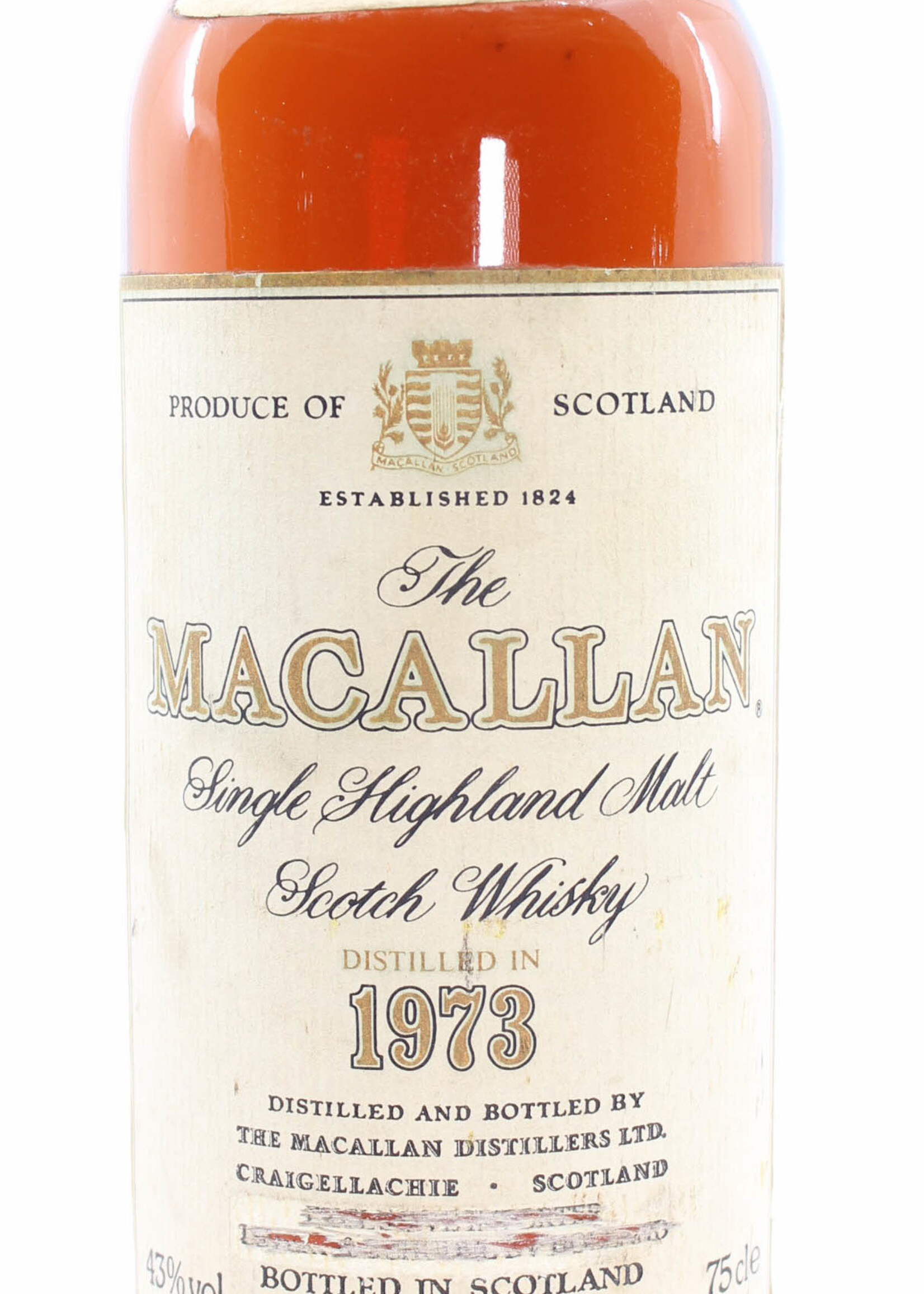 The Macallan Macallan 18 Years Old 1973 1991 Sherry Wood 750ml 43%