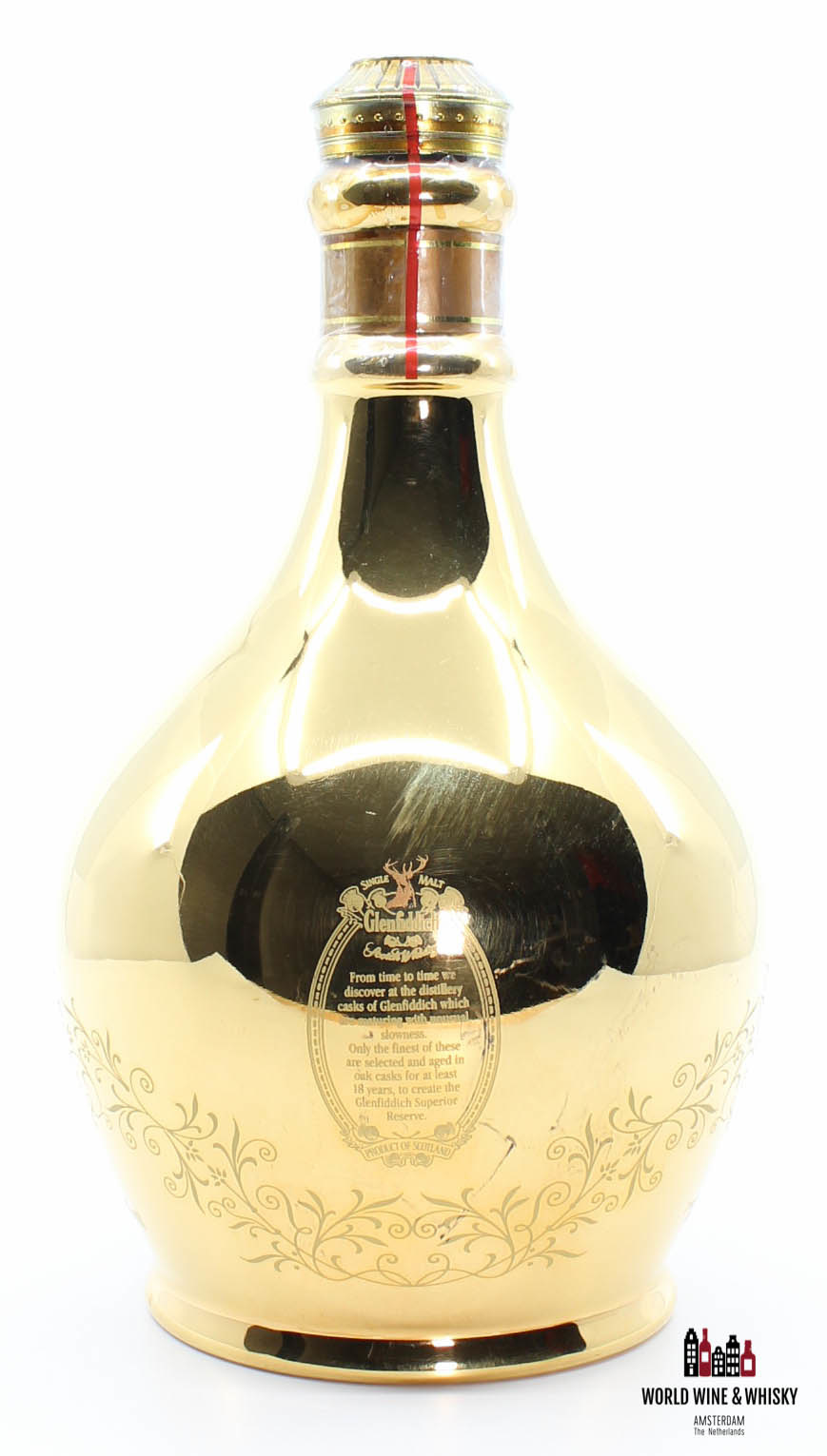 Glenfiddich 18 Years Old - Superior Reserve - Gold Decanter Glenfiddich 18 Years Old - Superior Reserve - Gold Decanter