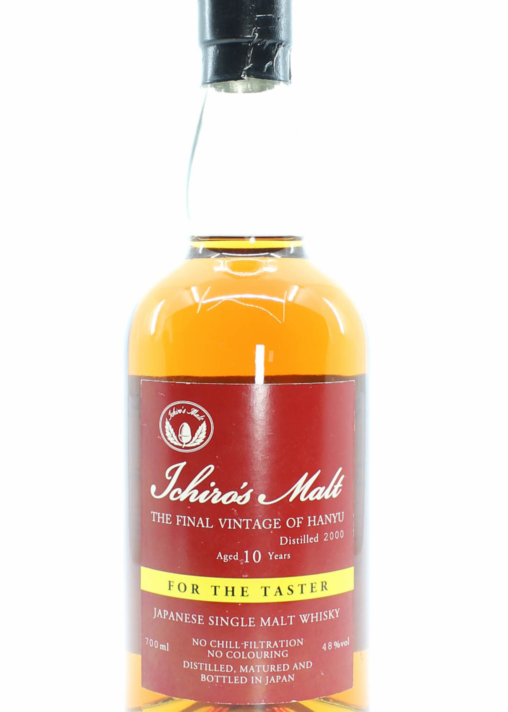 Hanyu Hanyu 10 Years Old 2000 2010 - The Final Vintage of Hanyu - For the Taster - Ichiro's Malt 48%