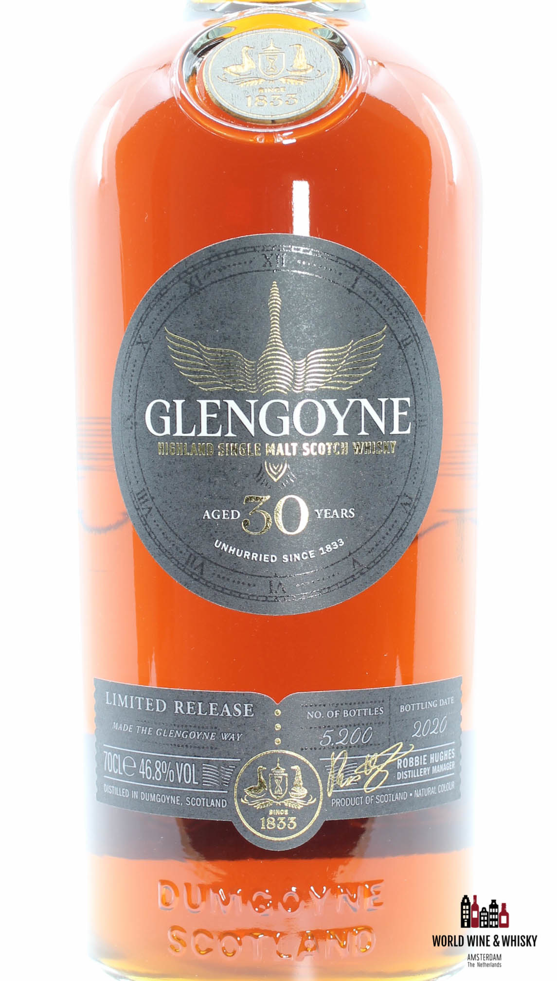 Glengoyne Glengoyne 30 Years Old 2020 - Limited Release - Unhurried Since 1833 46.8% (1 of 5200)