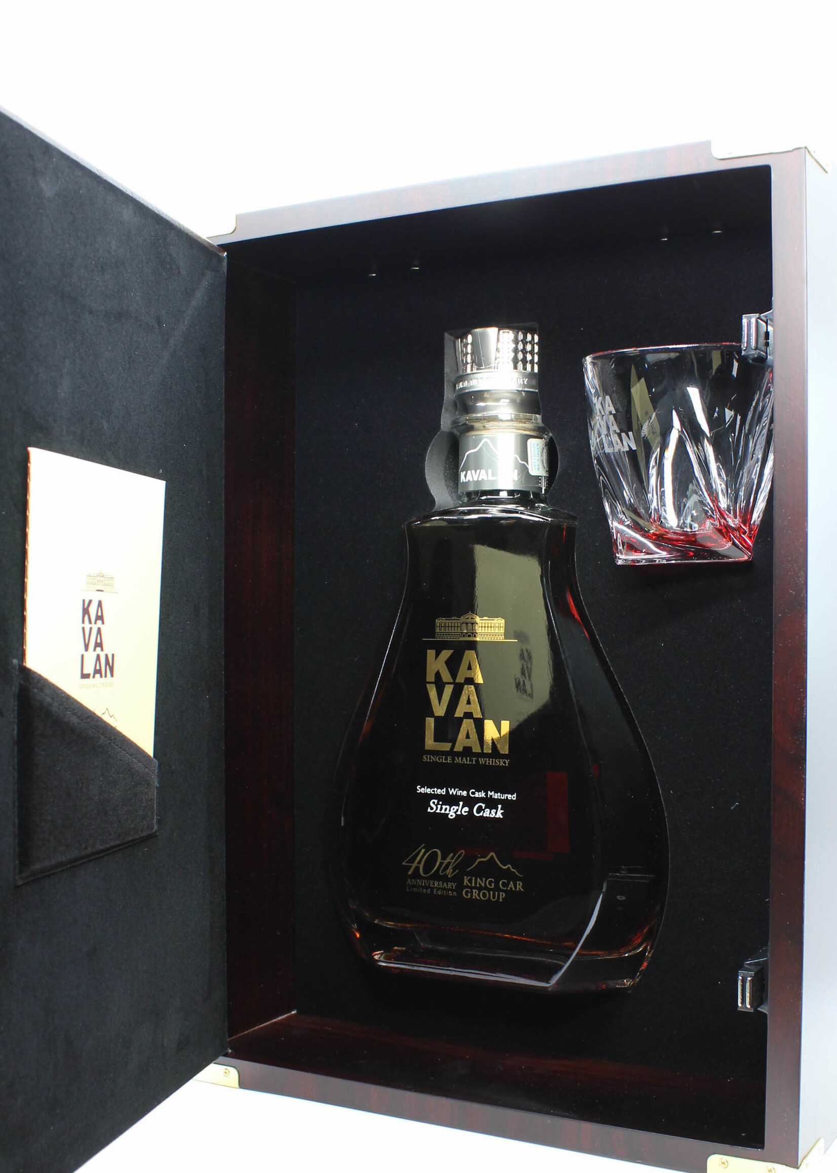 Kavalan Kavalan 2020 - 40th Anniversary Limited Edition - Selected Wine Cask Matured - Cask LF121122027A 56.3% (1 of 99)