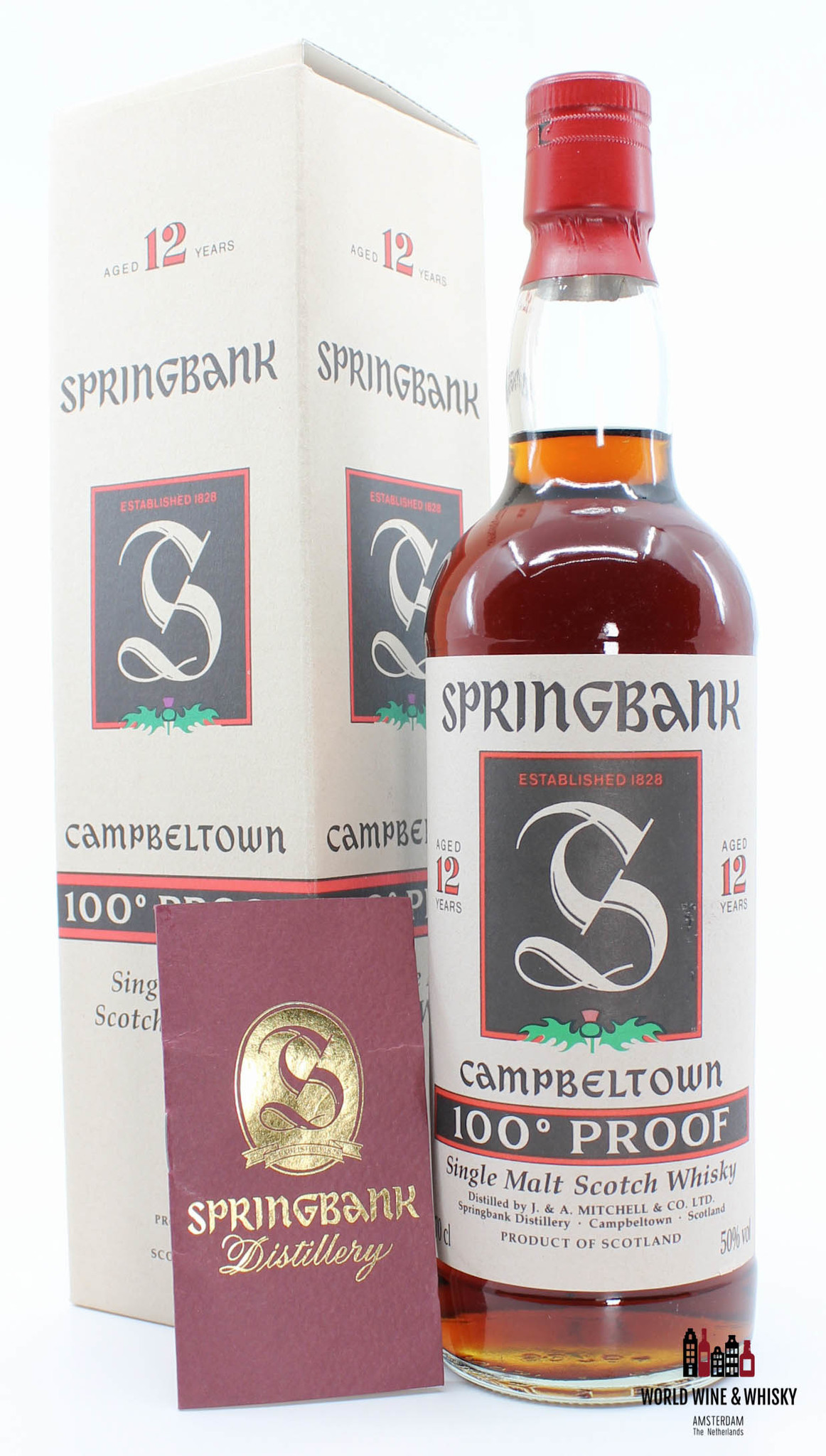 Springbank Springbank 12 Years Old 100° Proof Green Thistle 50% 700ml (in cardboard case)