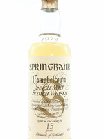 Springbank Springbank 15 Years Old 1979 1995 - Big Golden S 46%