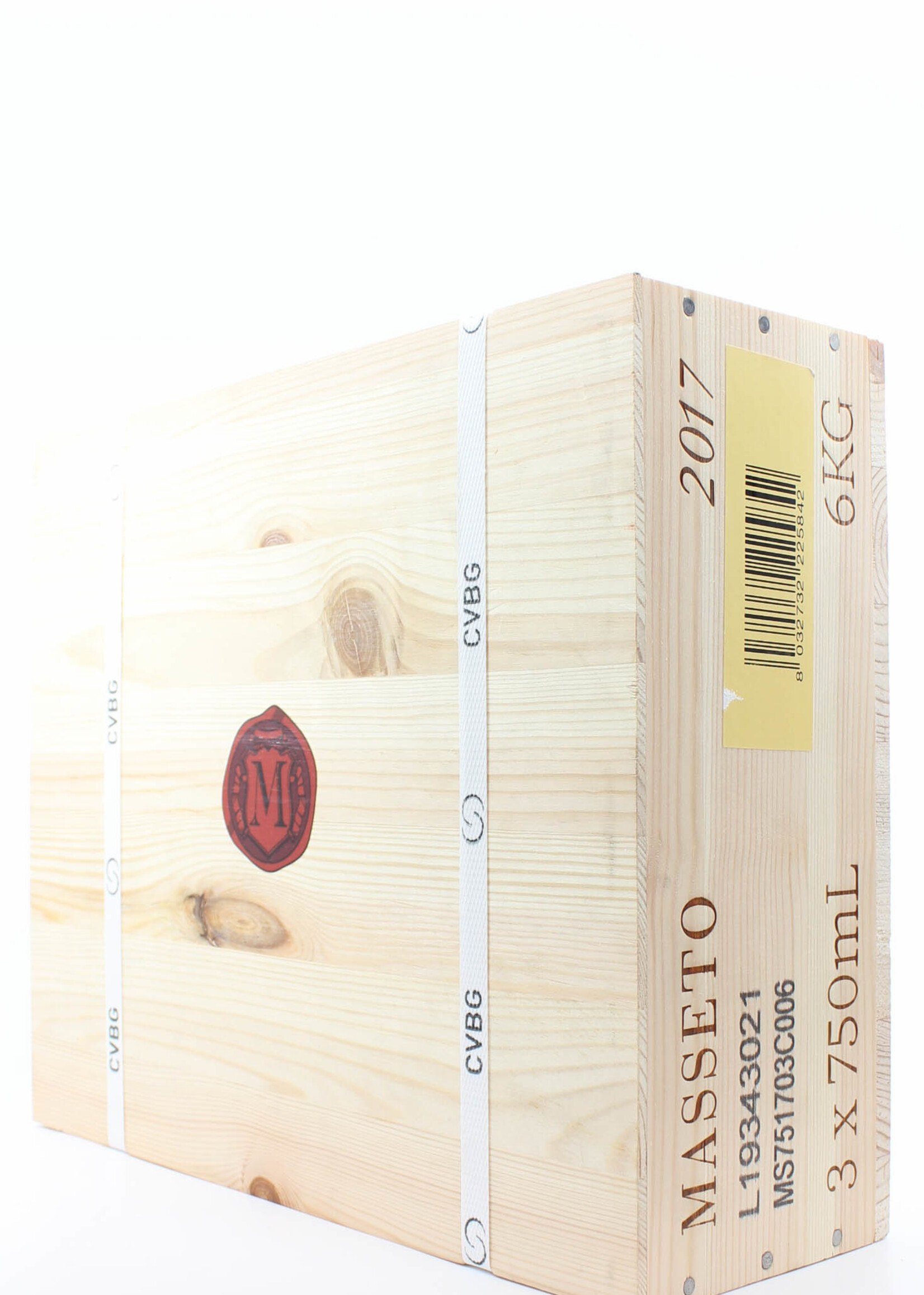 Masseto Tenuta dell Ornellaia Masseto 2017 (3-bottles OWC)