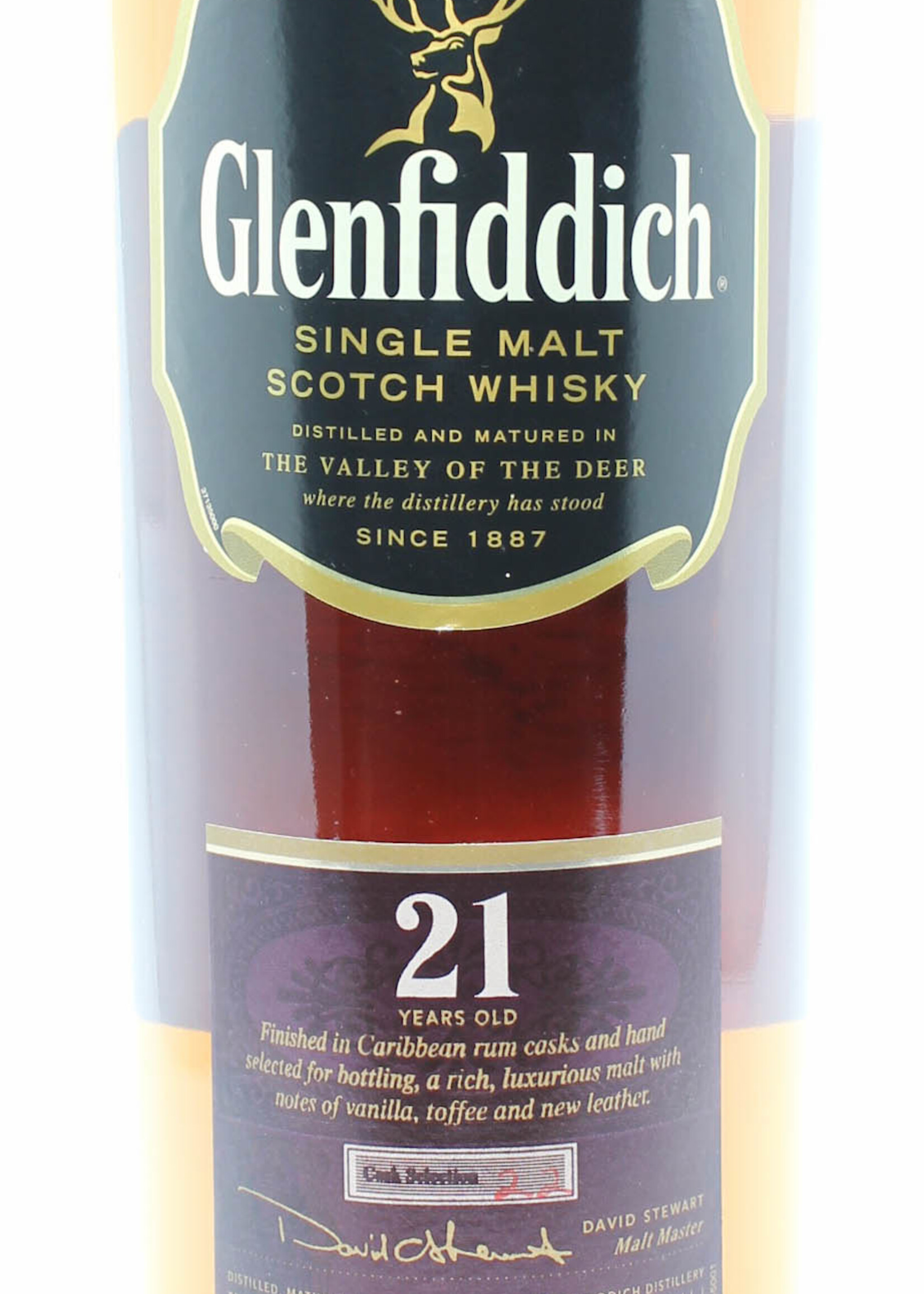Glenfiddich Glenfiddich 21 Years Old - Caribbean Rum - Cask Selection 22 40% 700ml