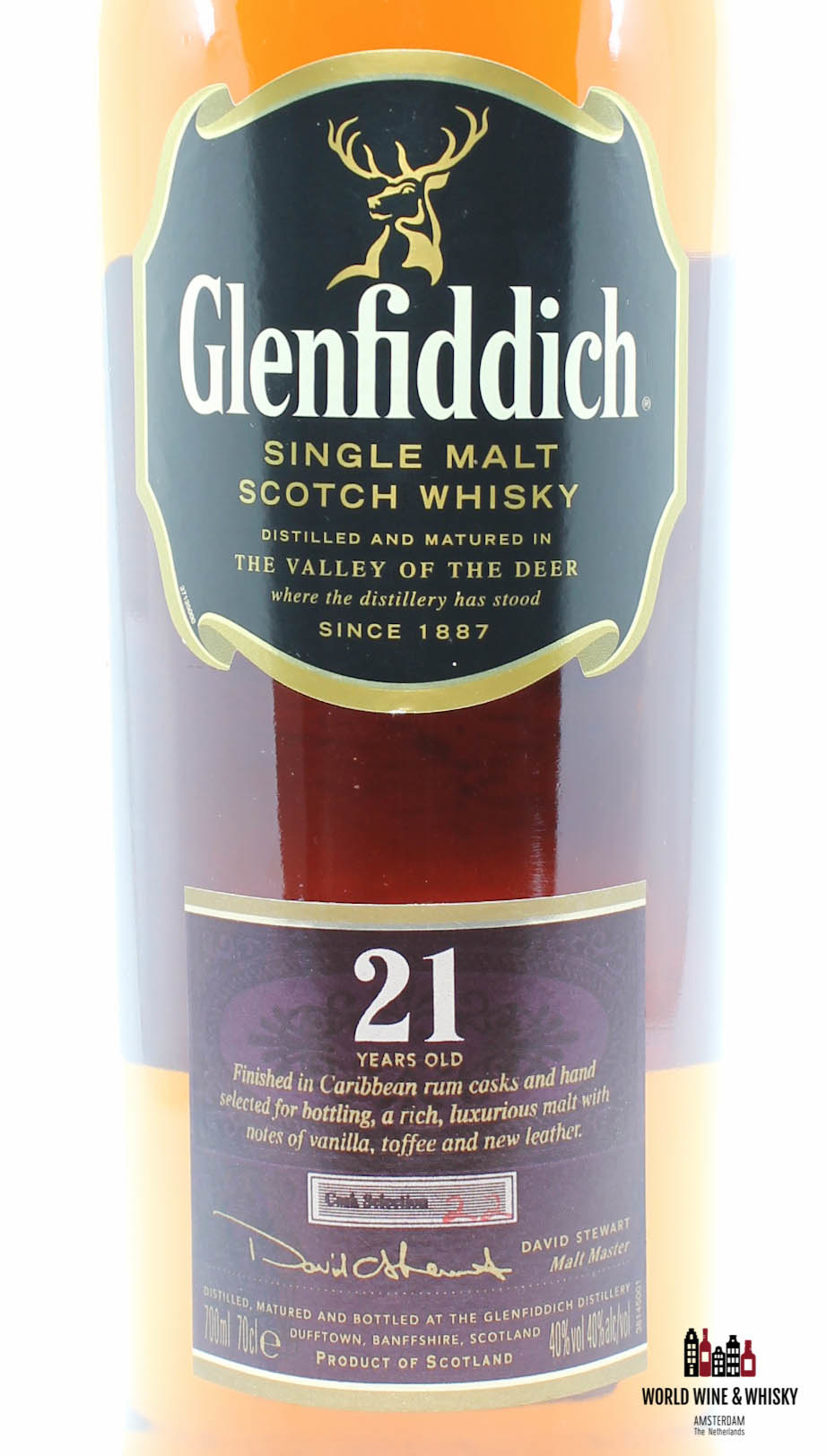 Glenfiddich Glenfiddich 21 Years Old - Caribbean Rum - Cask Selection 22 40% 700ml