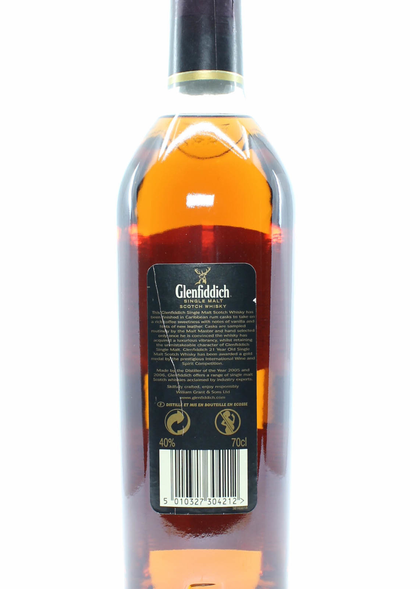 Glenfiddich Glenfiddich 21 Years Old - Caribbean Rum - Cask Selection 22 40% 700ml