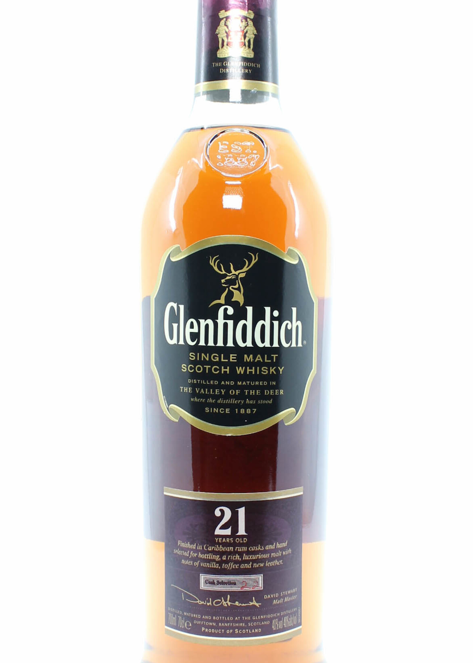 Glenfiddich Glenfiddich 21 Years Old - Caribbean Rum - Cask Selection 22 40% 700ml