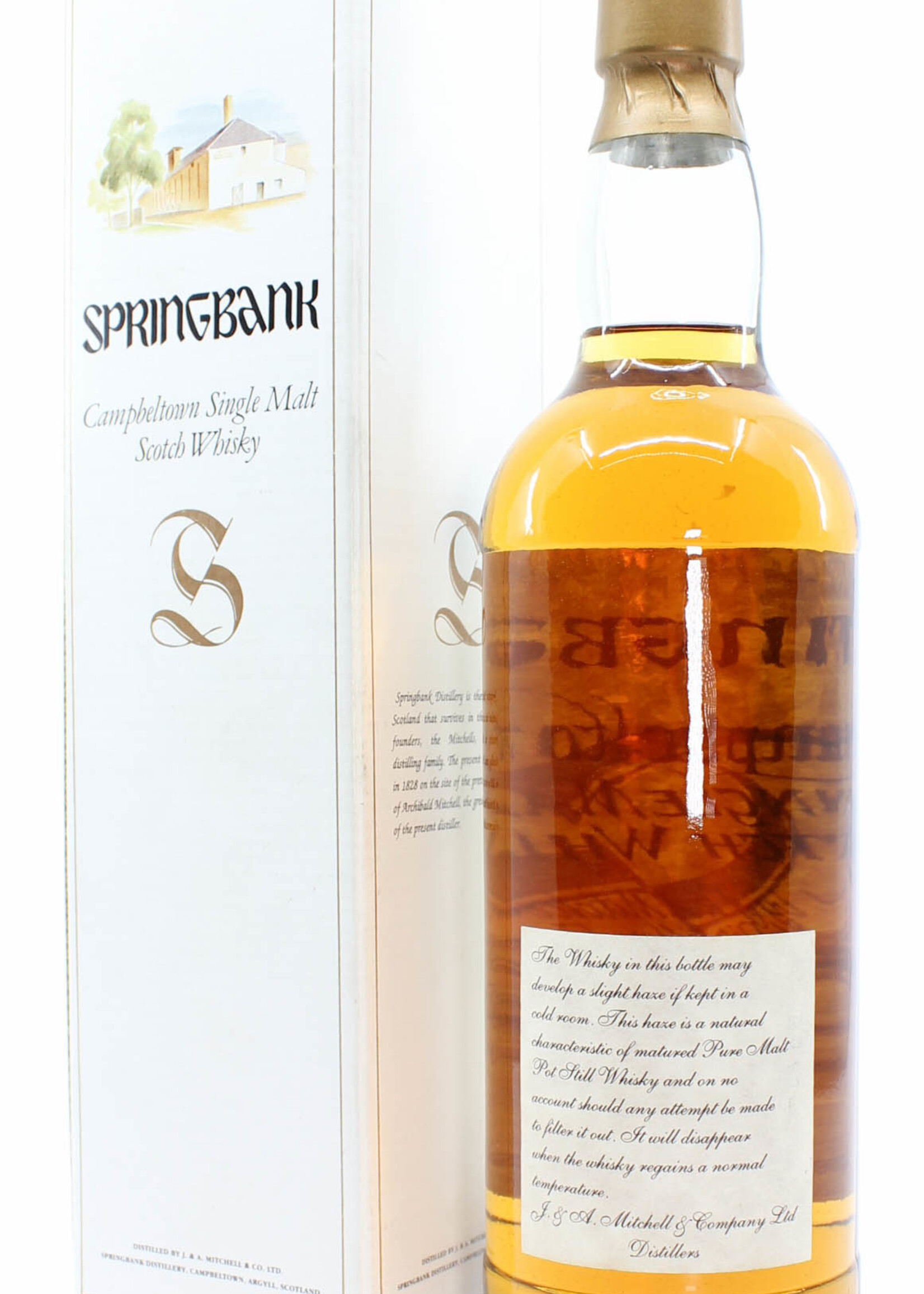 Springbank Springbank 27 Years Old 1967 1995 Big Golden "S" 46% 700ml