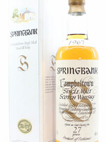 Springbank Springbank 27 Years Old 1967 1995 Big Golden "S" 46% 700ml