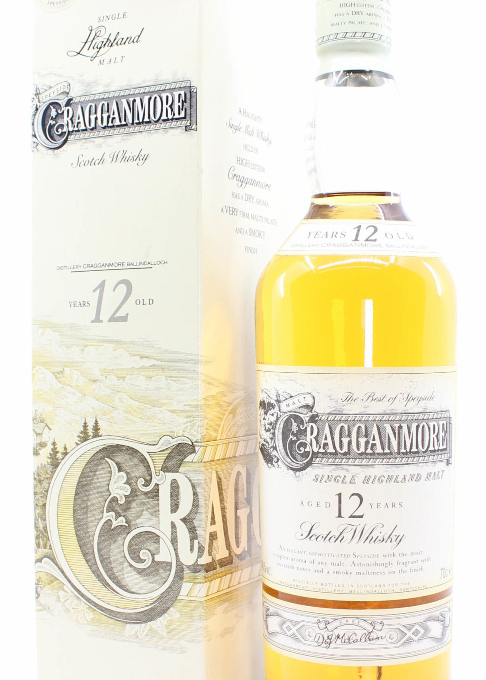 Cragganmore Cragganmore Ballindalloch 12 Years Old - Classic Malts 40% 700ml