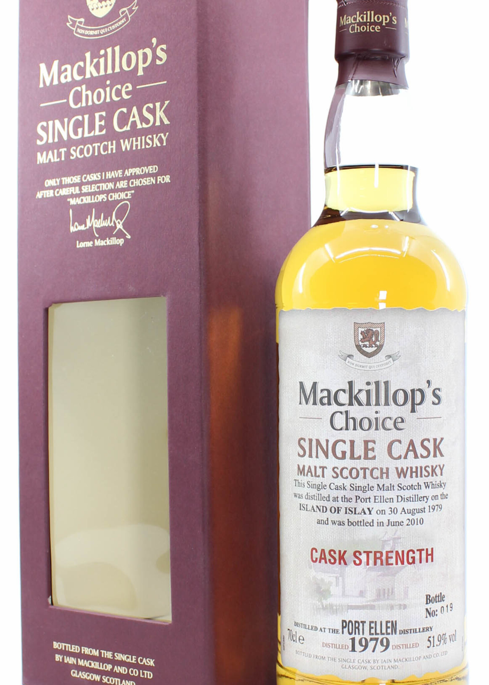 Port Ellen Port Ellen 30 Years Old 1979 2010 - Single Cask -  Mackillop's Choice - Cask 5585 51.9%