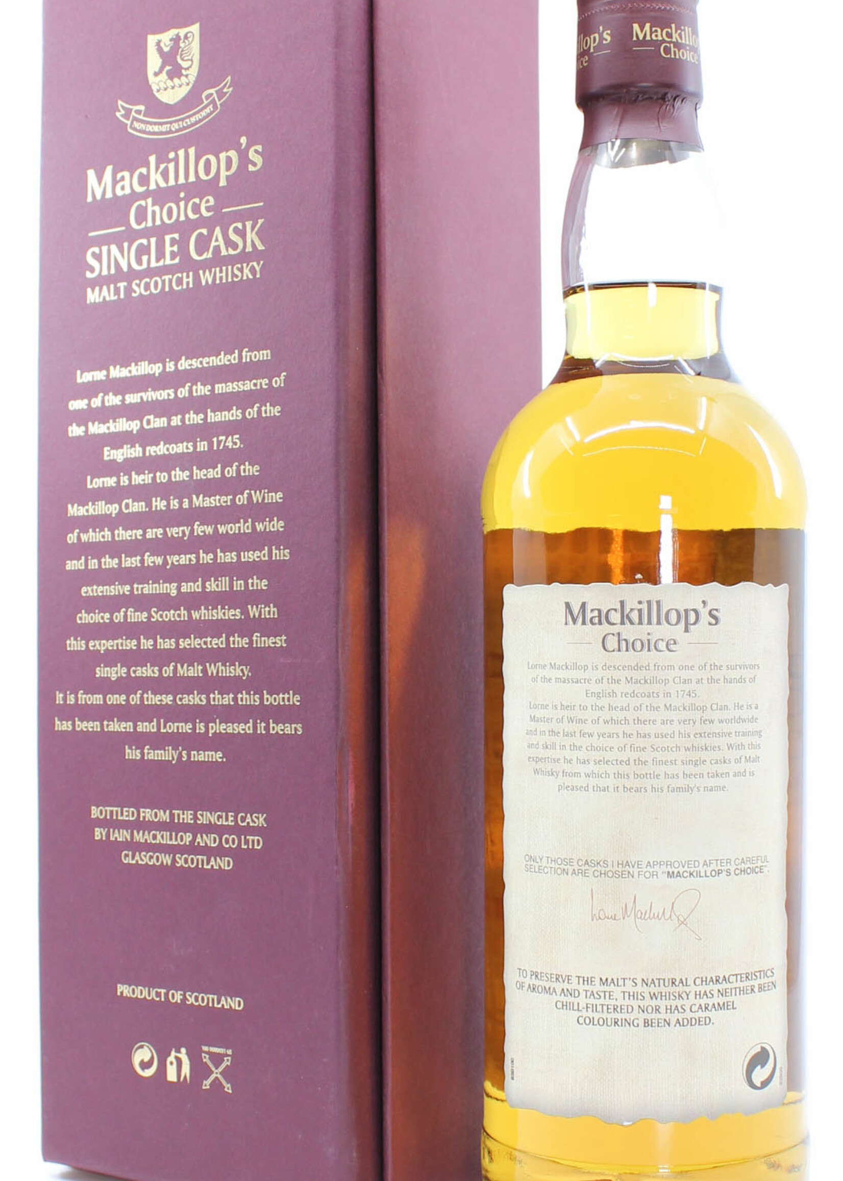 Port Ellen Port Ellen 30 Years Old 1979 2010 - Single Cask -  Mackillop's Choice - Cask 5585 51.9%