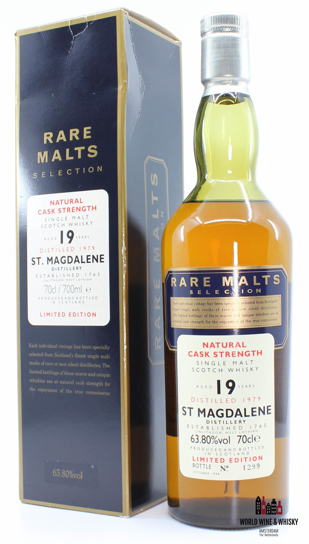 St Magdalene 19 Years Old 1979 1998 Rare Malts Selection - Limited Edition  63.8%