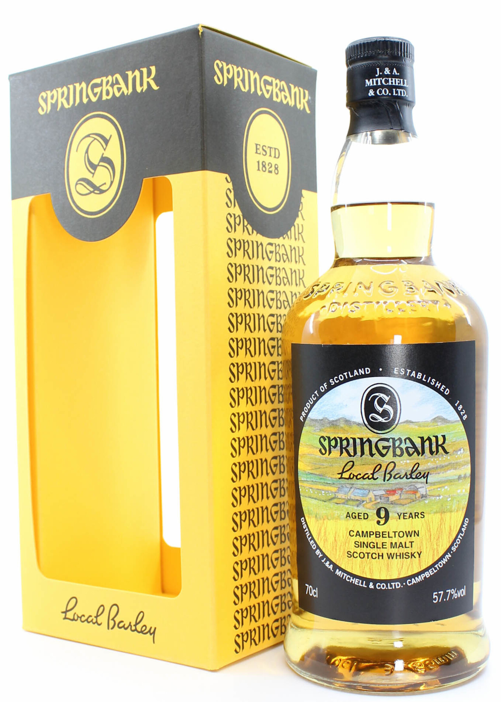Springbank Springbank 9 Years Old 2009 2018 - Local Barley 57.7% (1 of 9700)