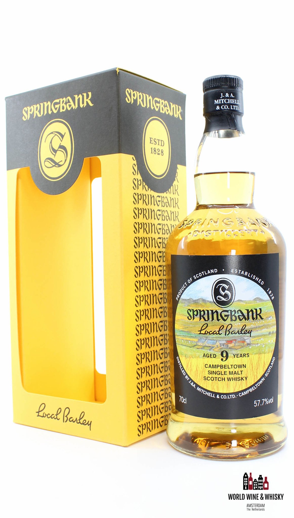 Springbank Springbank 9 Years Old 2009 2018 - Local Barley 57.7% (1 of 9700)